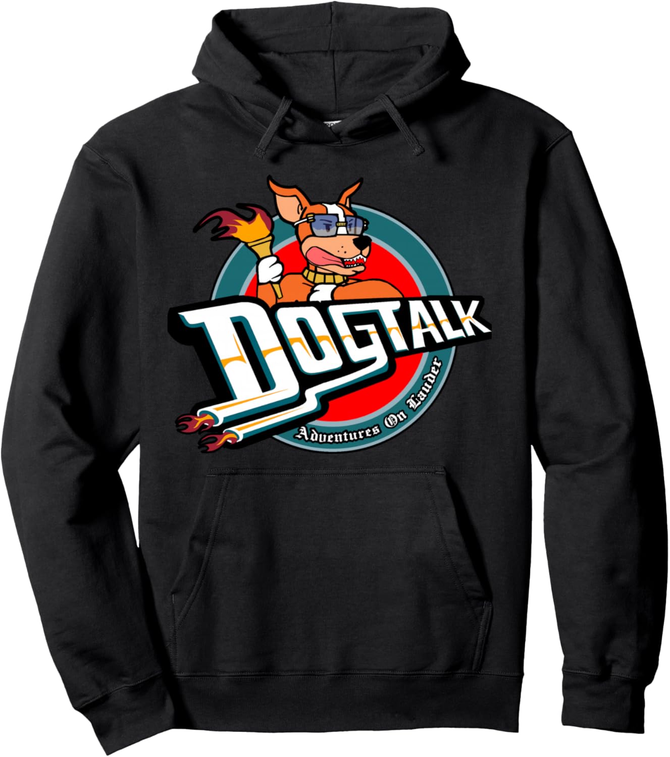 Dog Talk Winter Pullover Hoodie