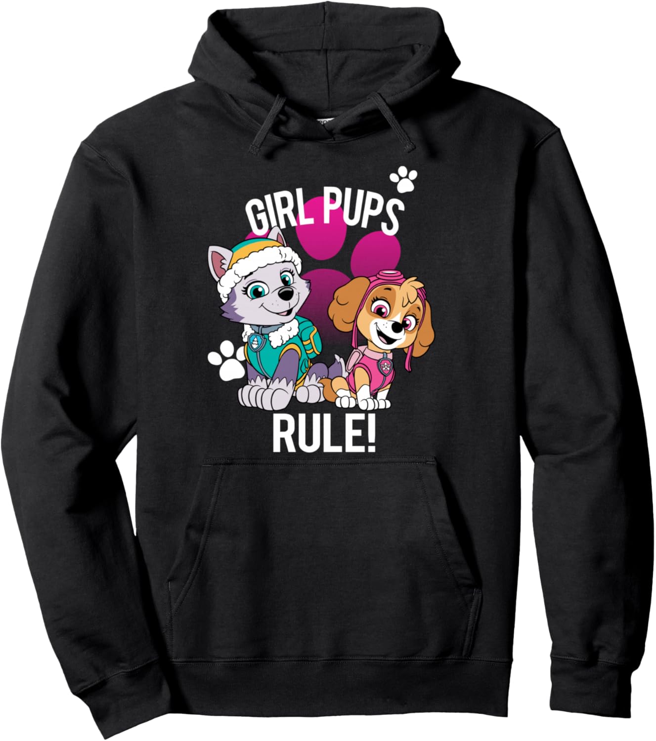 Paw Patrol Girl Pups Rule! Pullover Hoodie