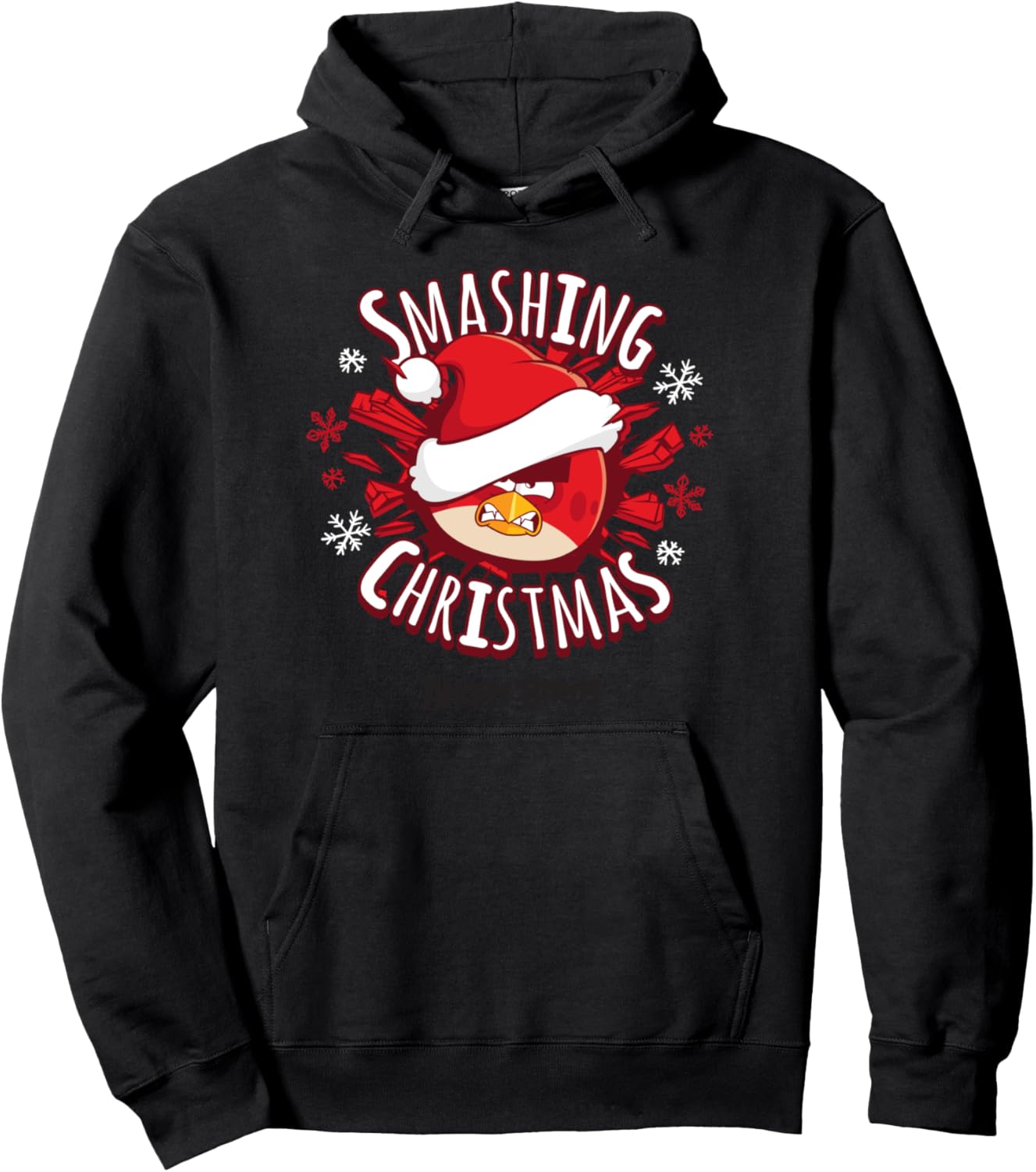 Angry Birds Smashing Christmas Official Merchandise Pullover Hoodie