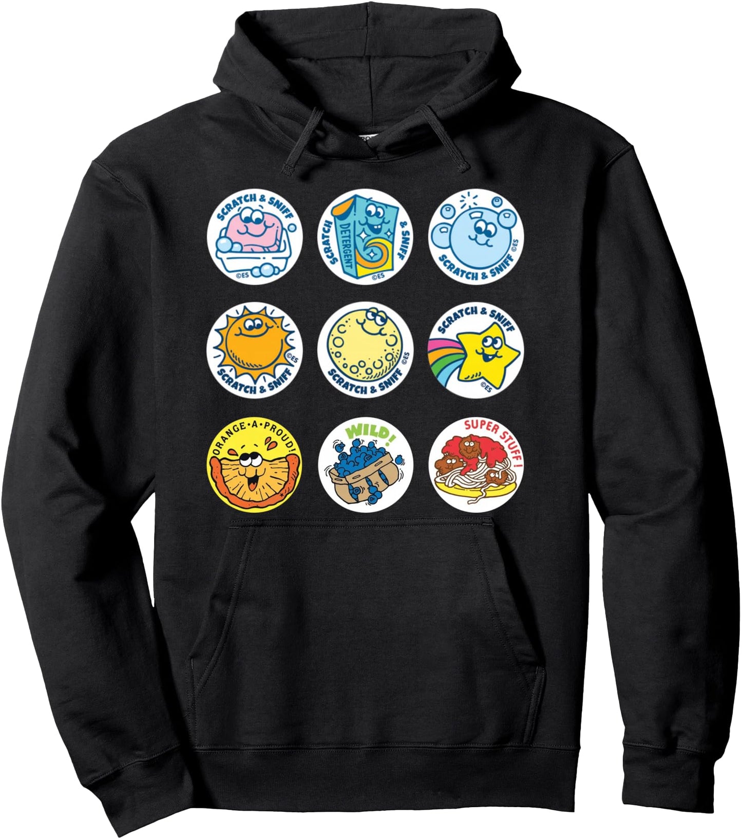 Scratch And Sniff Sticker Ice Cream, Scooper Dooper! Vintage Pullover Hoodie
