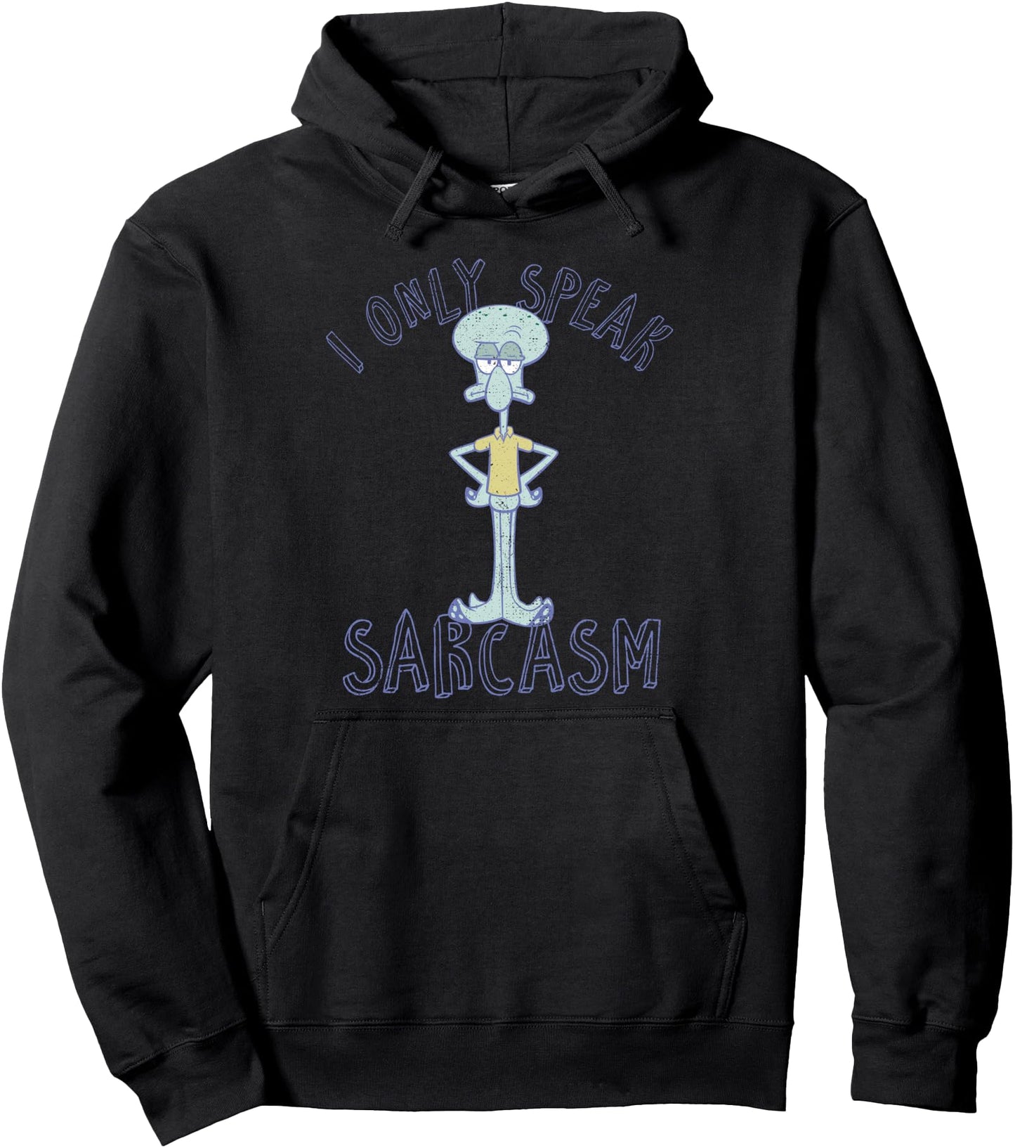SpongeBob SquarePants Squidward Sarcasm Hoodie Pullover Hoodie