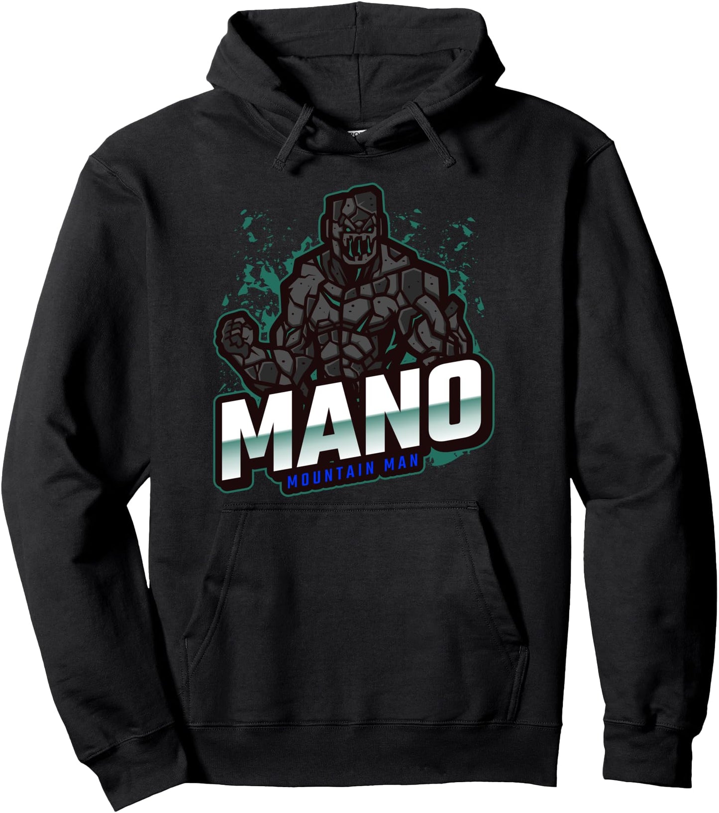 Mano Mountain Man, Liberian Superhero,African Ancestry Pullover Hoodie