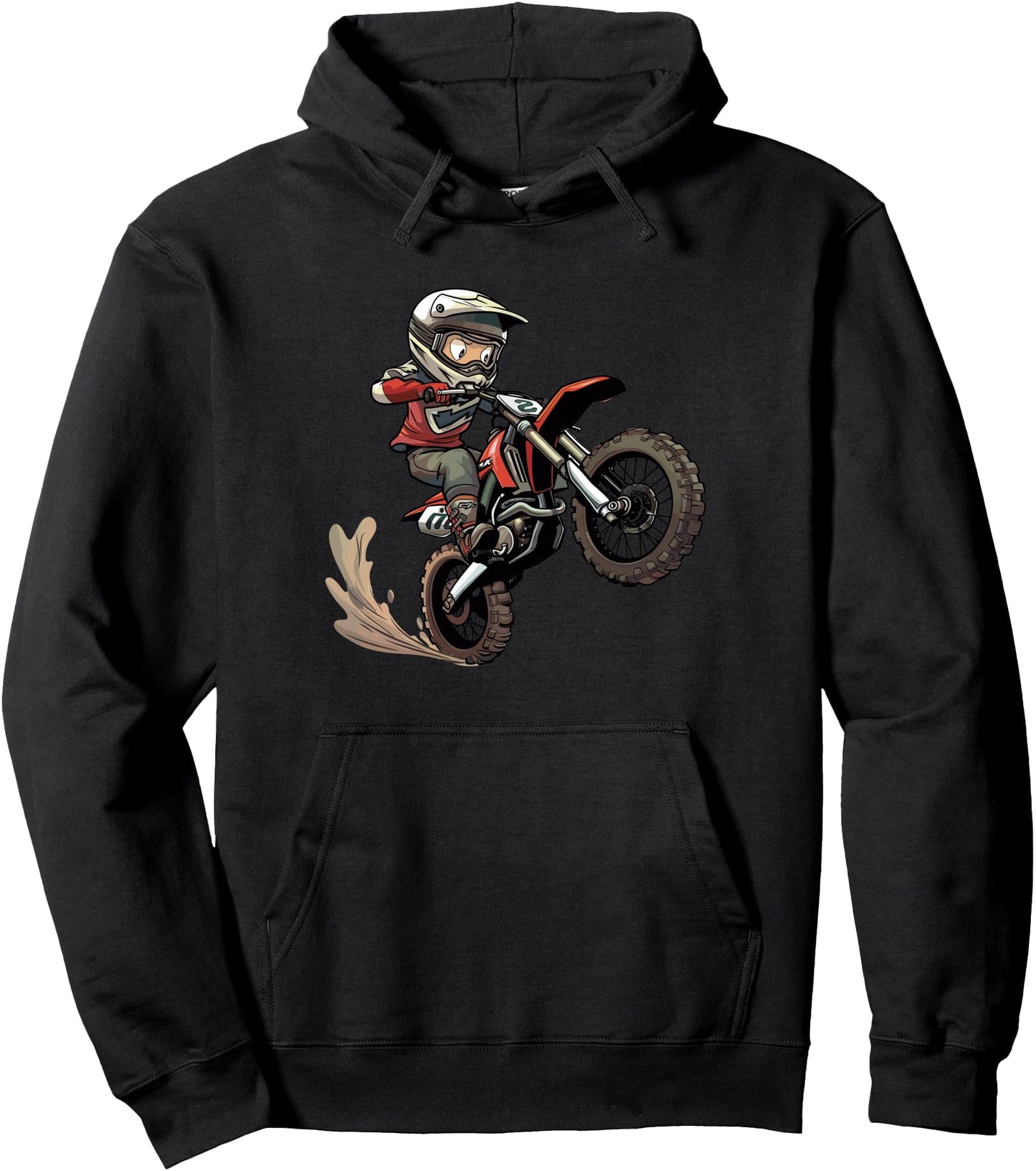Motocross and Dirt Bike for Dirt Bike Pullover Hoodie