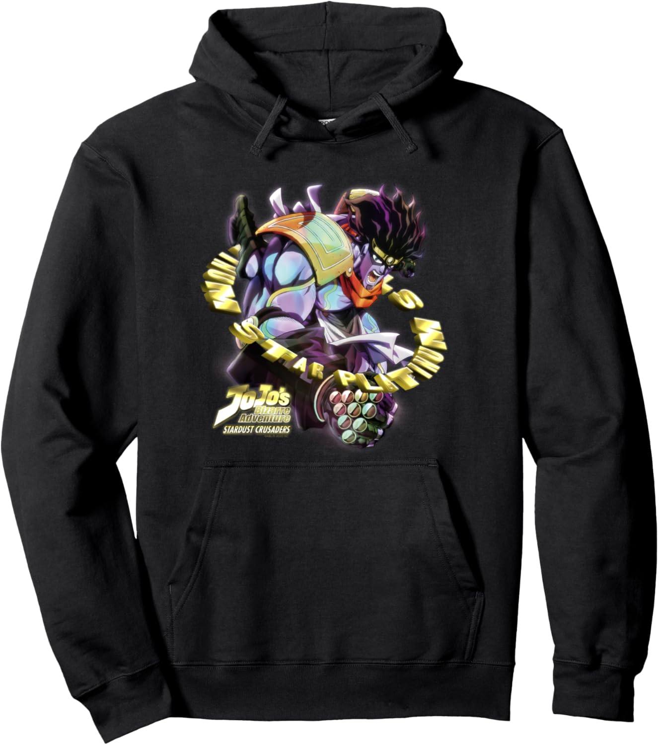 JoJo's Bizarre Adventure Stardust Crusaders Star Platinum Pullover Hoodie