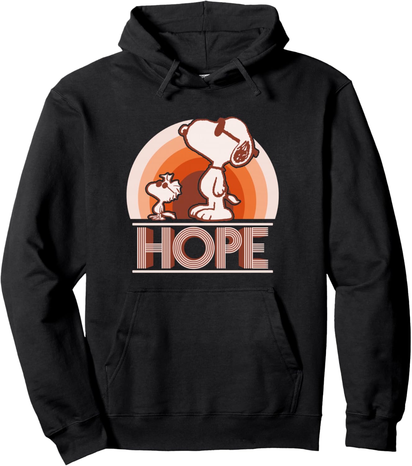 Peanuts Snoopy And Woodstock Hope Pullover Hoodie