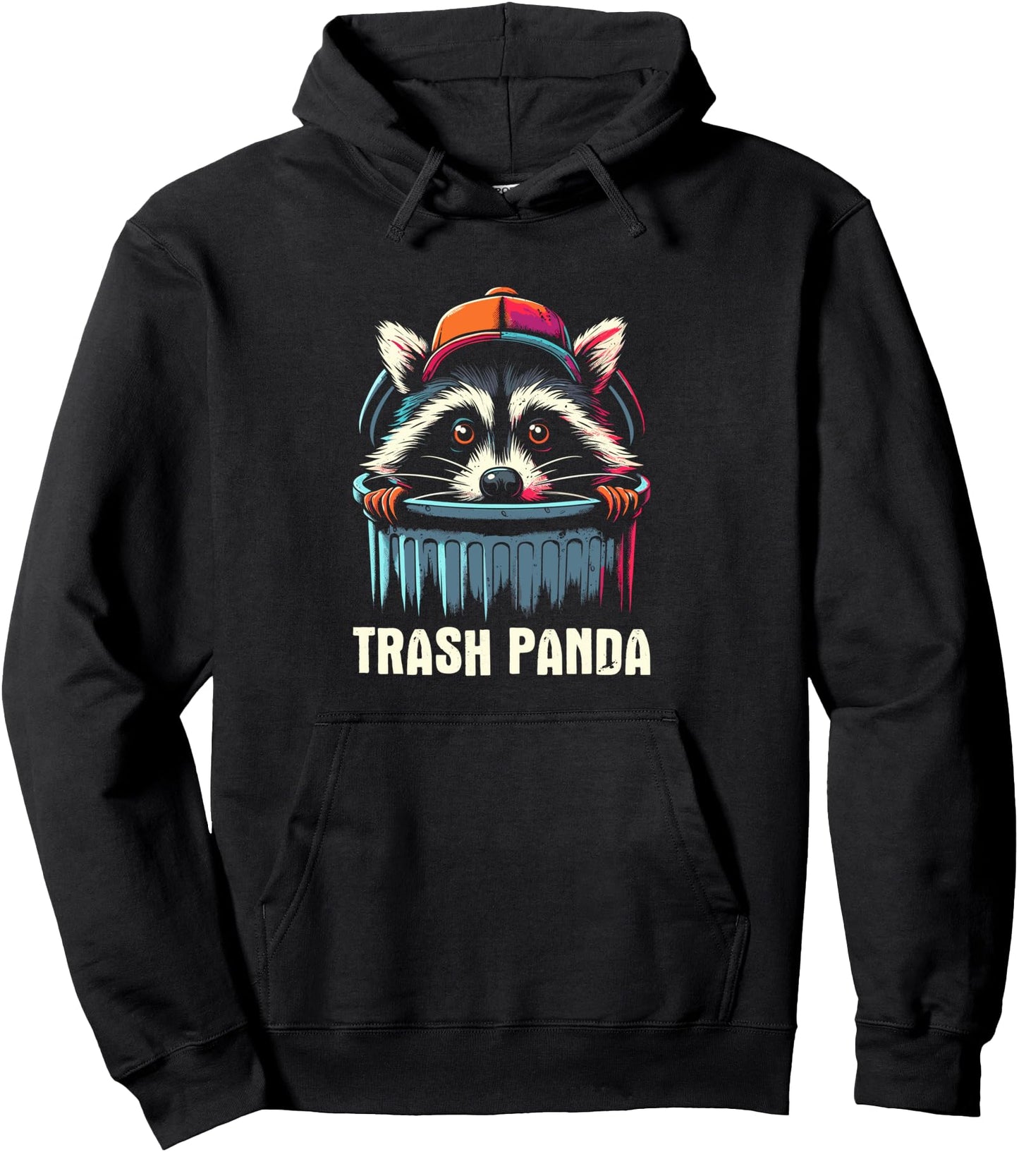 Trash Panda Team Trash - Funny Cute Garbage Gang Raccoon Pullover Hoodie