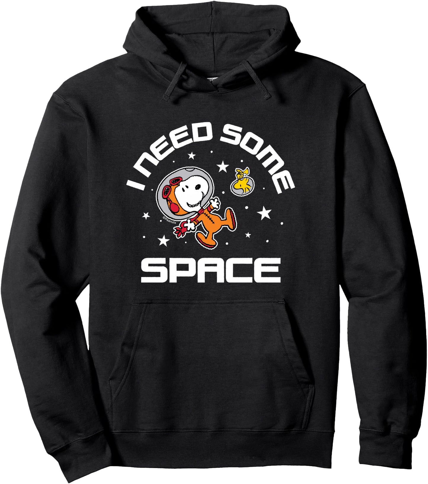 Peanuts - Snoopy and Woodstock I Need Some Space Pullover Hoodie