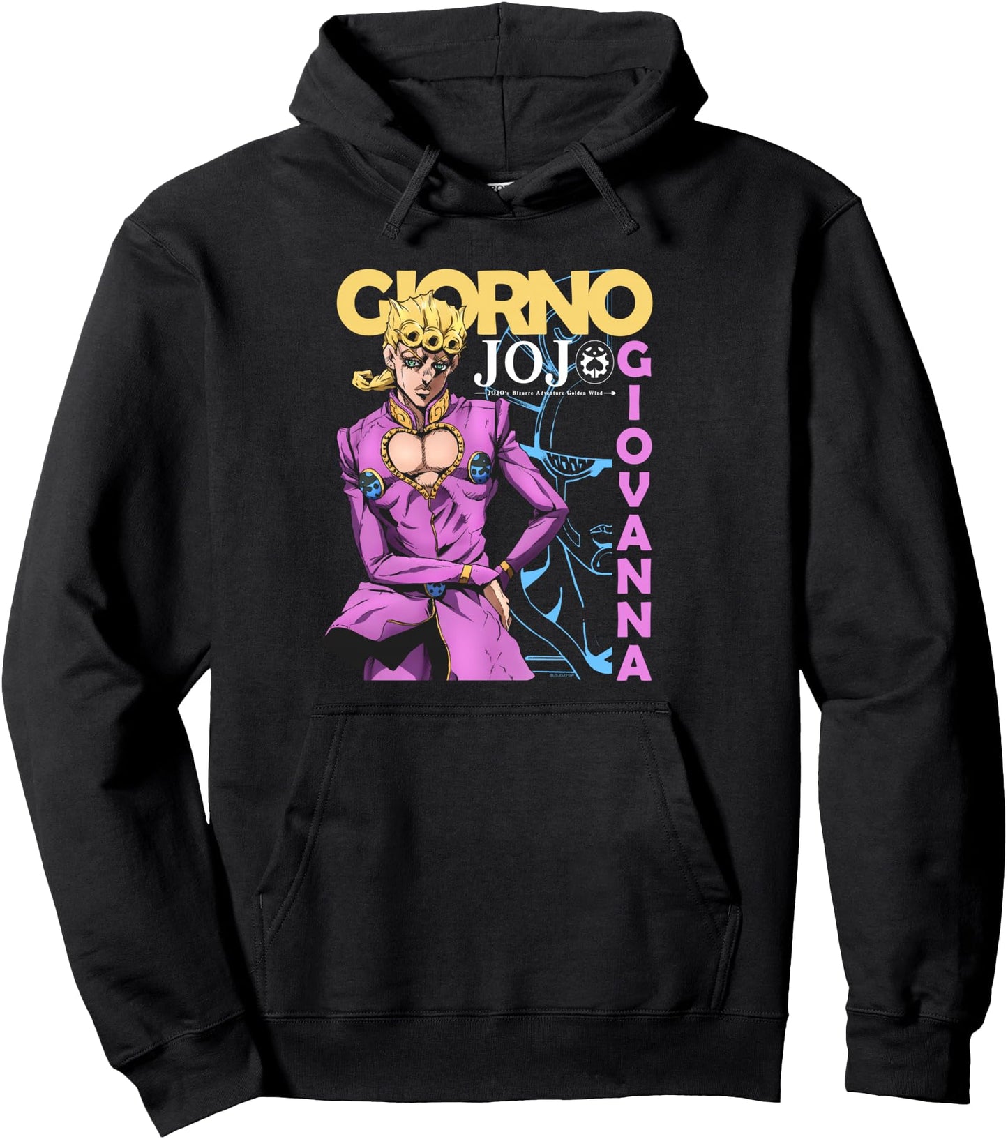 JoJo's Bizarre Adventure Giorno Giovanna Golden Wind Anime Pullover Hoodie