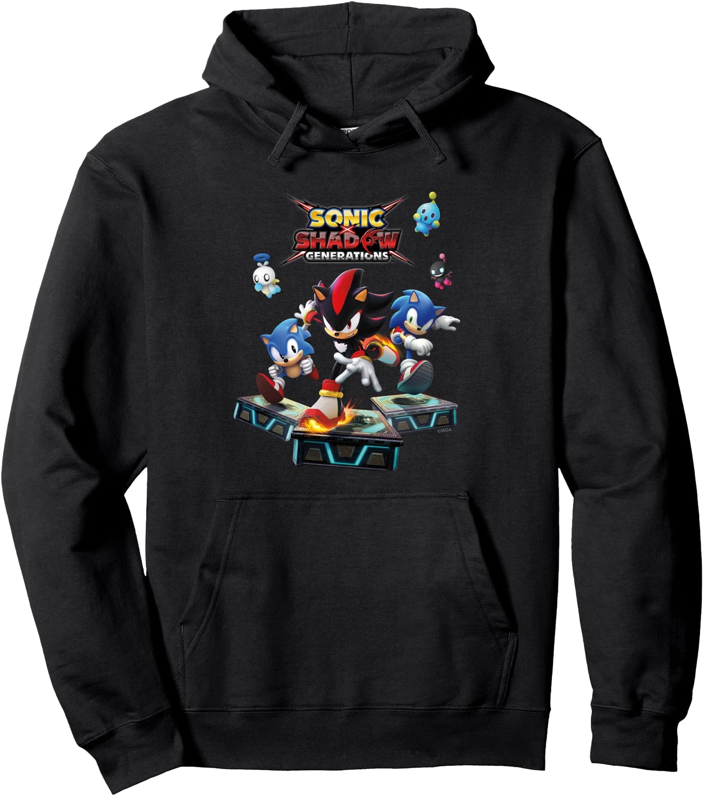 Sonic the Hedgehog, Sonic X Shadow Generations - Key Art Pullover Hoodie