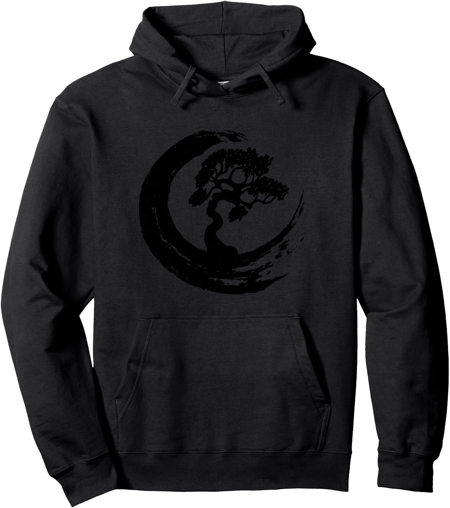 Japanese Bonsai Tree Zen Garden Pullover Hoodie