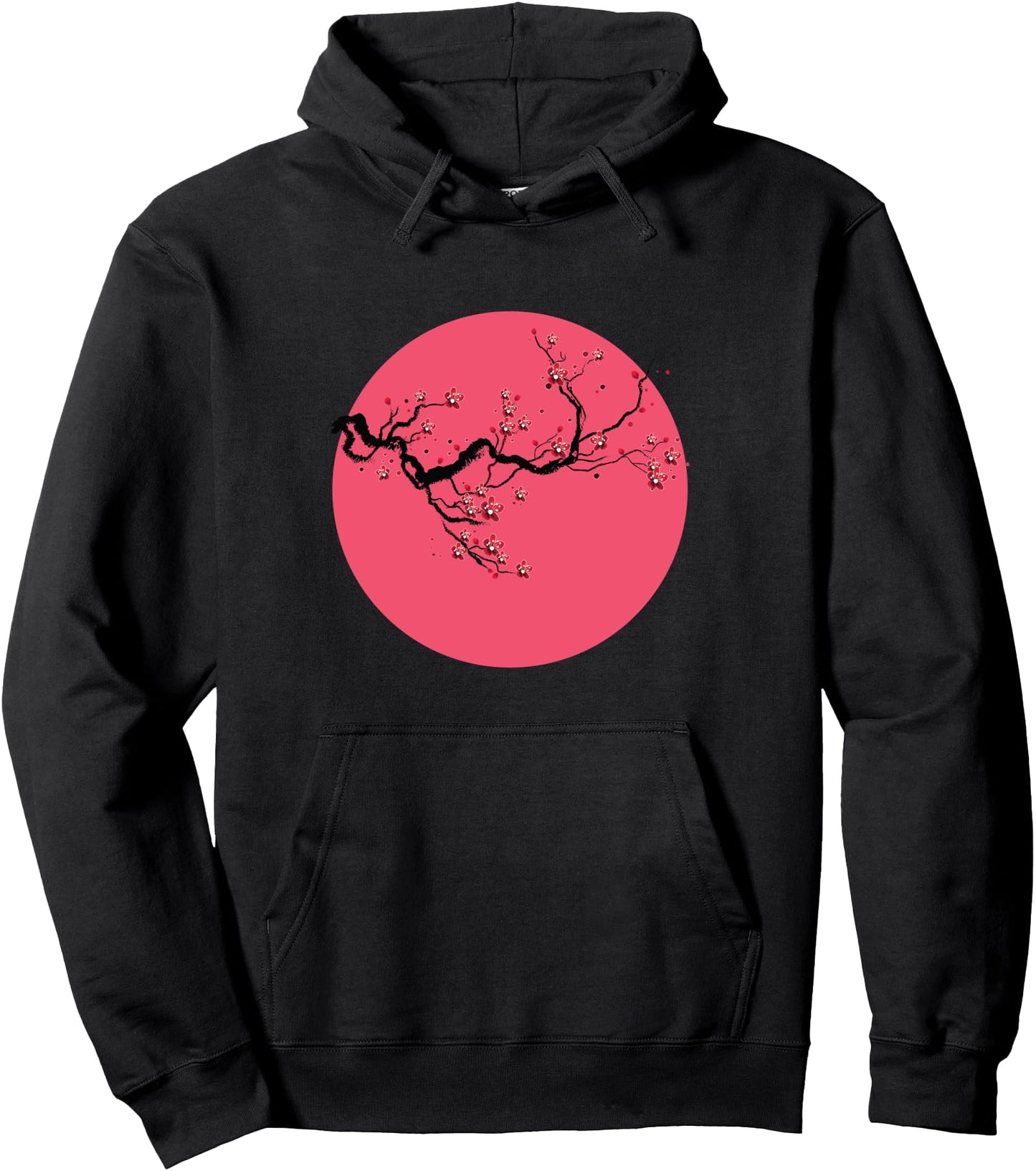 Cherry Blossom Vaporwave Aesthetic Japan Style 90s Japanese Pullover Hoodie