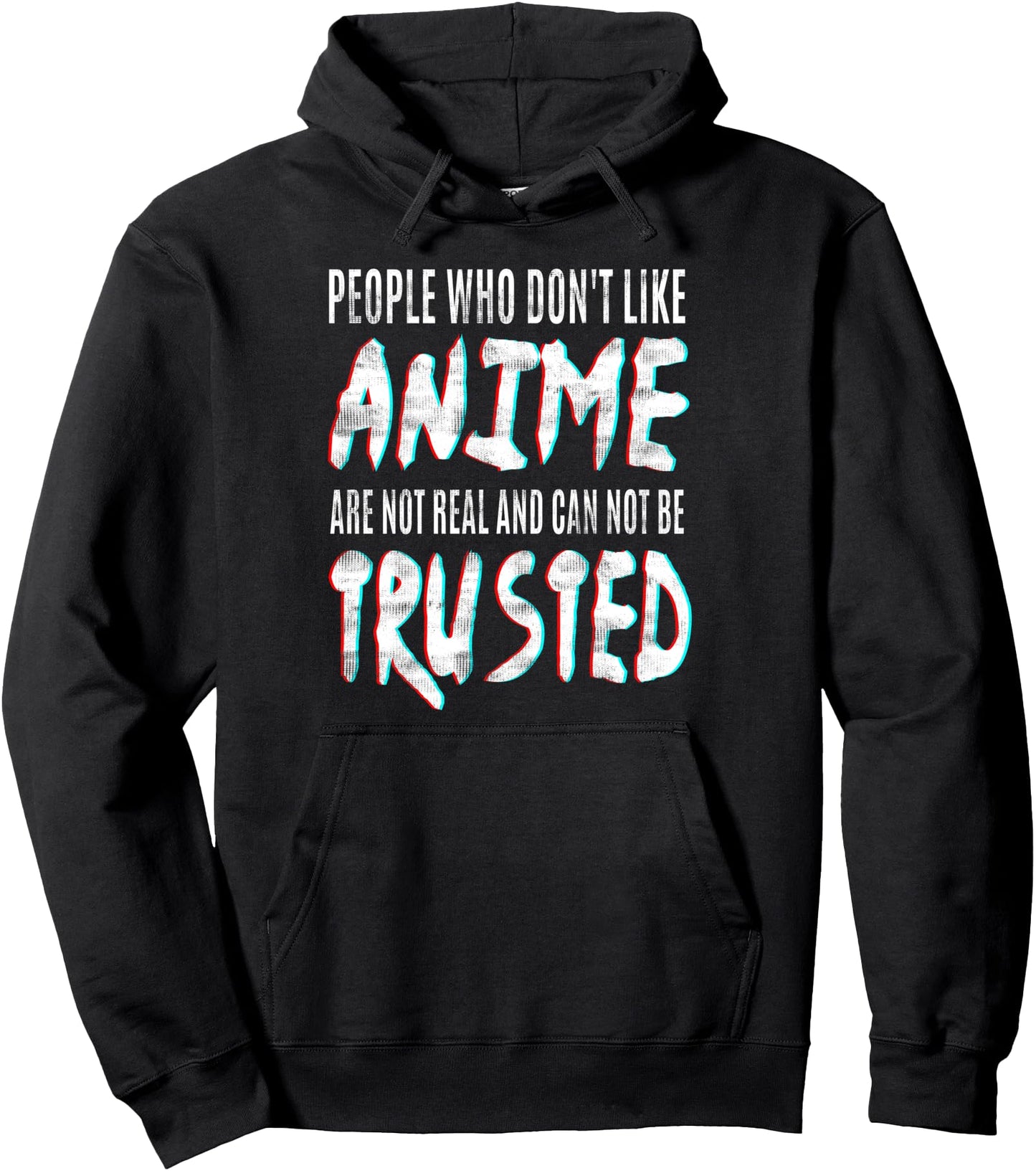 Funny Anime Eye People Who Dont Like Anime Shirt Pullover Hoodie