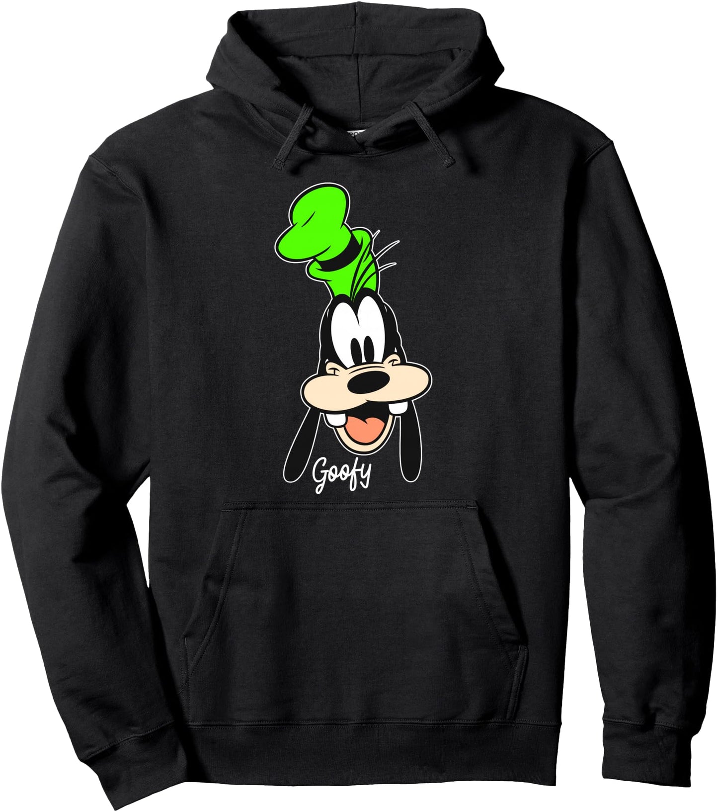 Disney Mickey And Friends Goofy Big Face Vintage Portrait Pullover Hoodie