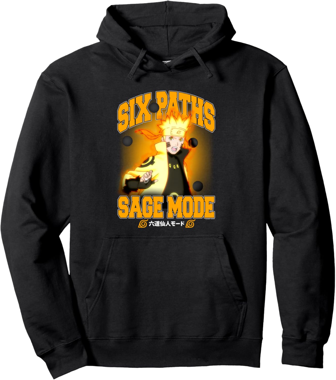 Naruto Shippuden Six Paths Sage Mode Pullover Hoodie