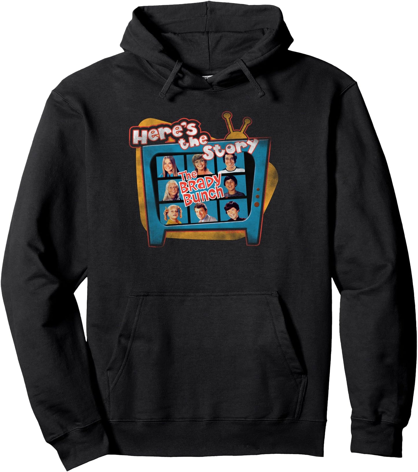 Brady Bunch Here's The Story Pullover Hoodie