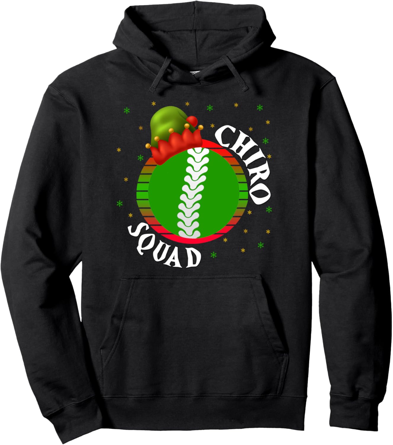 Christmas Chiro Chiropractic Squad Xmas Pullover Hoodie