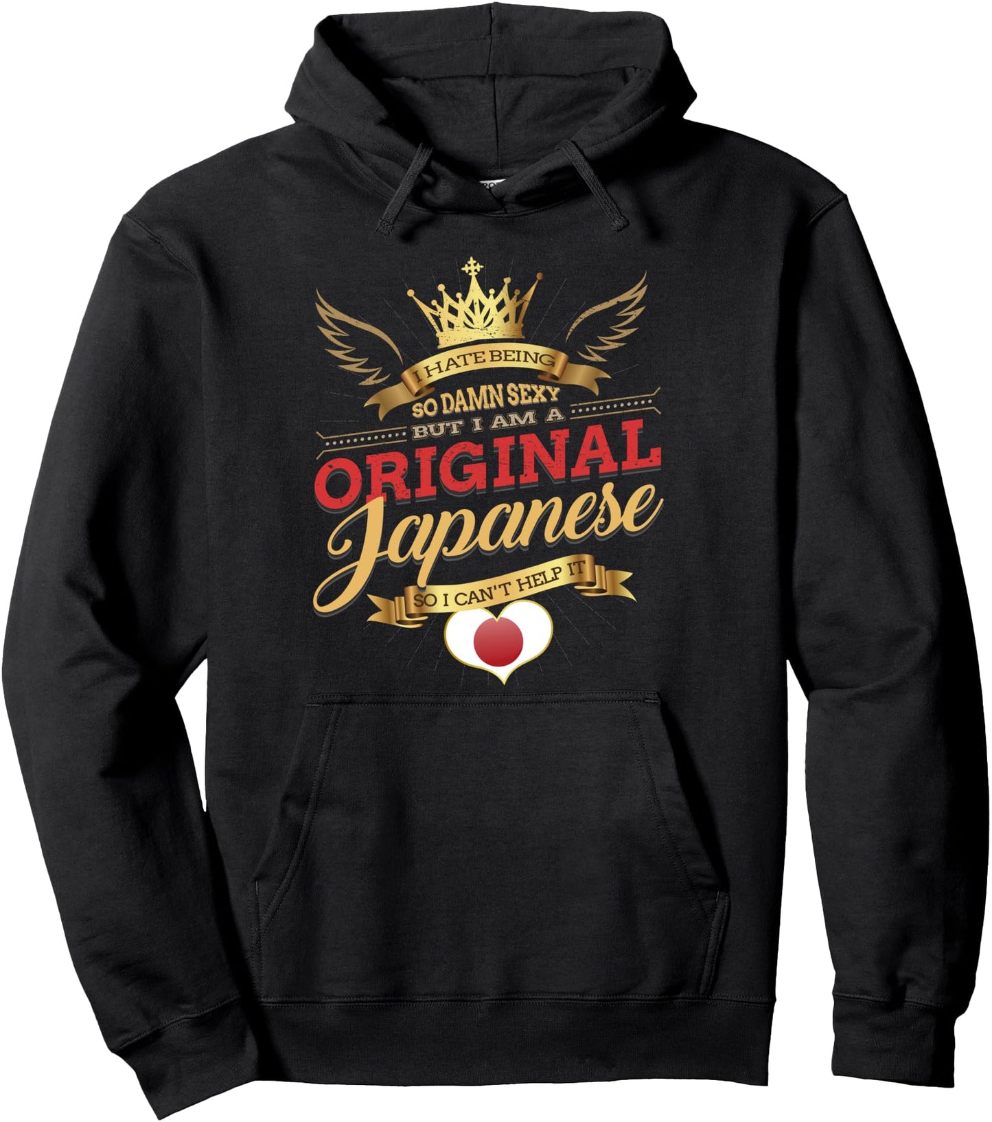 Japan Flag Souvenirs for Japanese Men & Women Pullover Hoodie