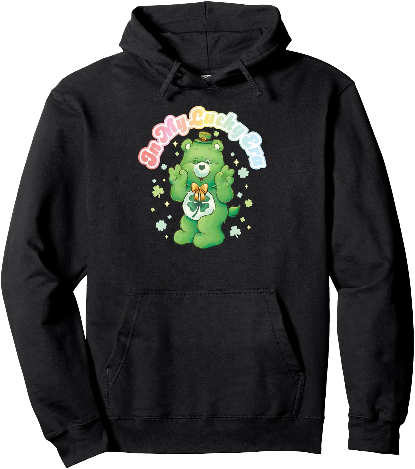 Care Bears Good Luck Bear In My Lucky Era St. Patrick's Day Pullover Hoodie