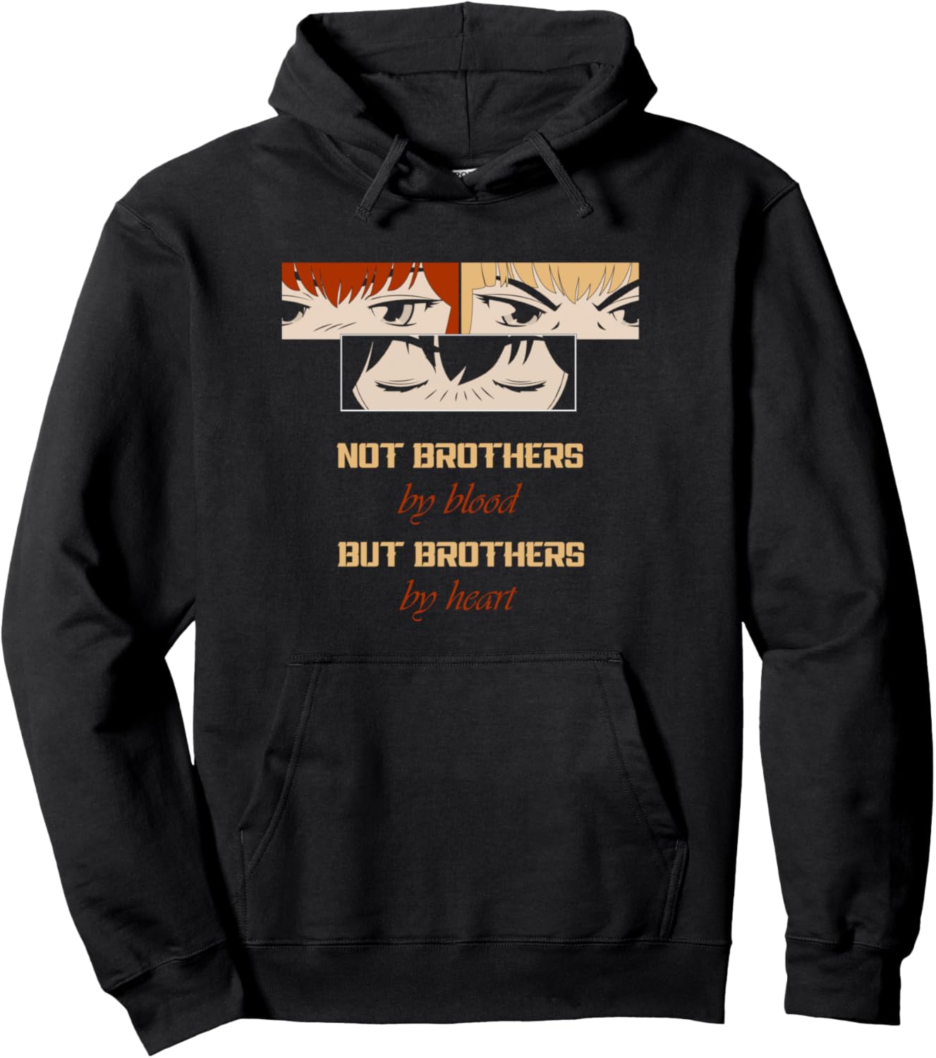 Best Friends Outfit Best Friend Bros Comic Anime Manga Pullover Hoodie