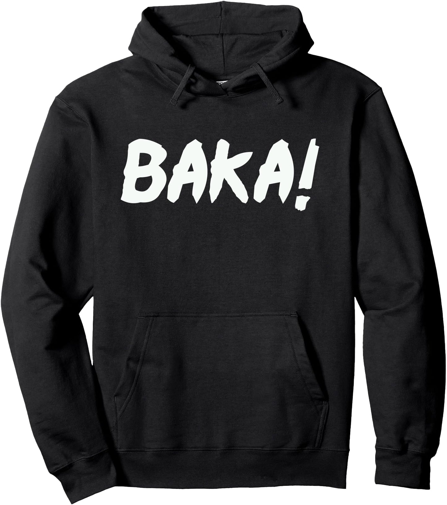Baka Hoodie Japanese. Funny Idiot Long Sleeve Anime Shirt