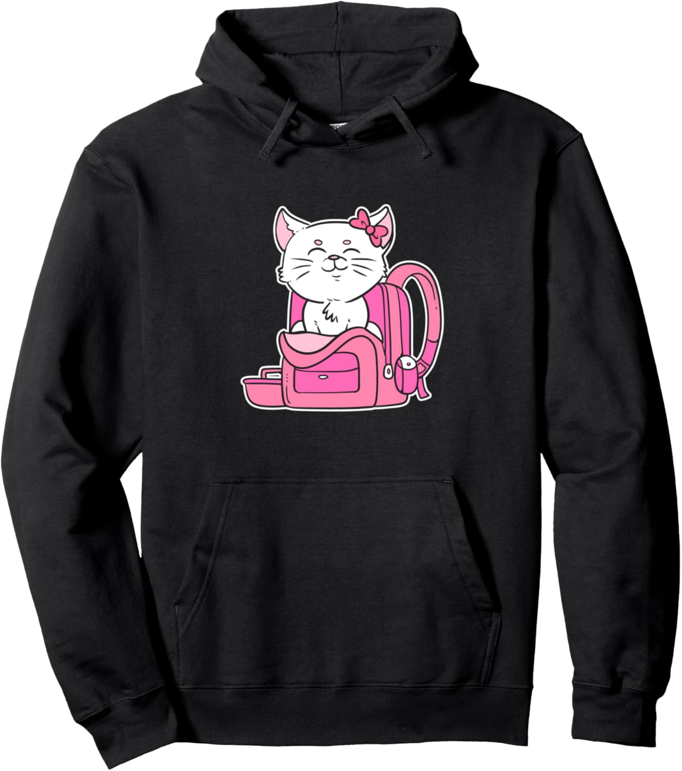 Cat School Pet Lover Pullover Hoodie