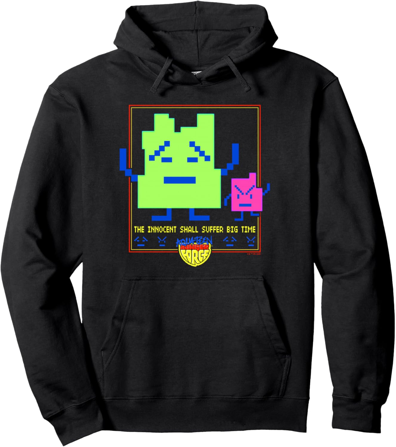 Aqua Teen Hunger Force The Mooninites Suffer Big Time Pullover Hoodie