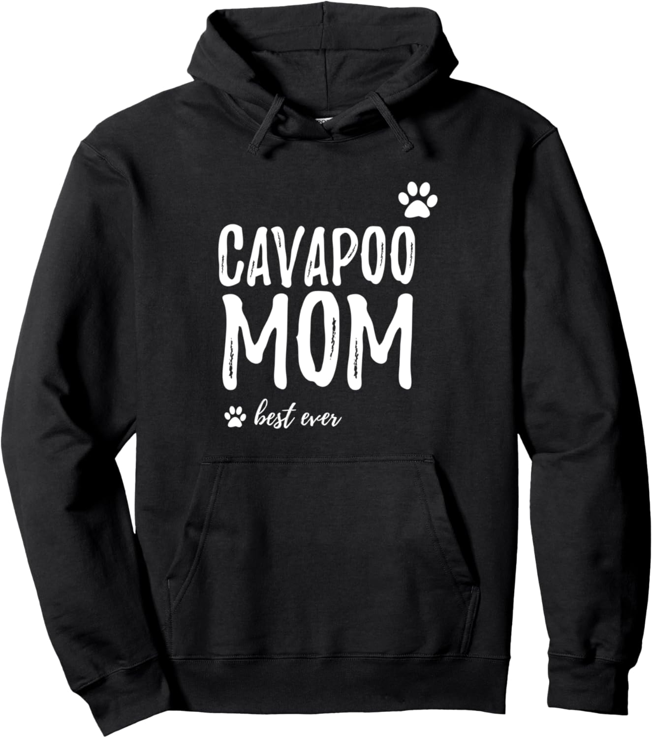 Cavapoo Mom Hoodie Funny Cavapoo Dog Mom Gift Pullover Hoodie