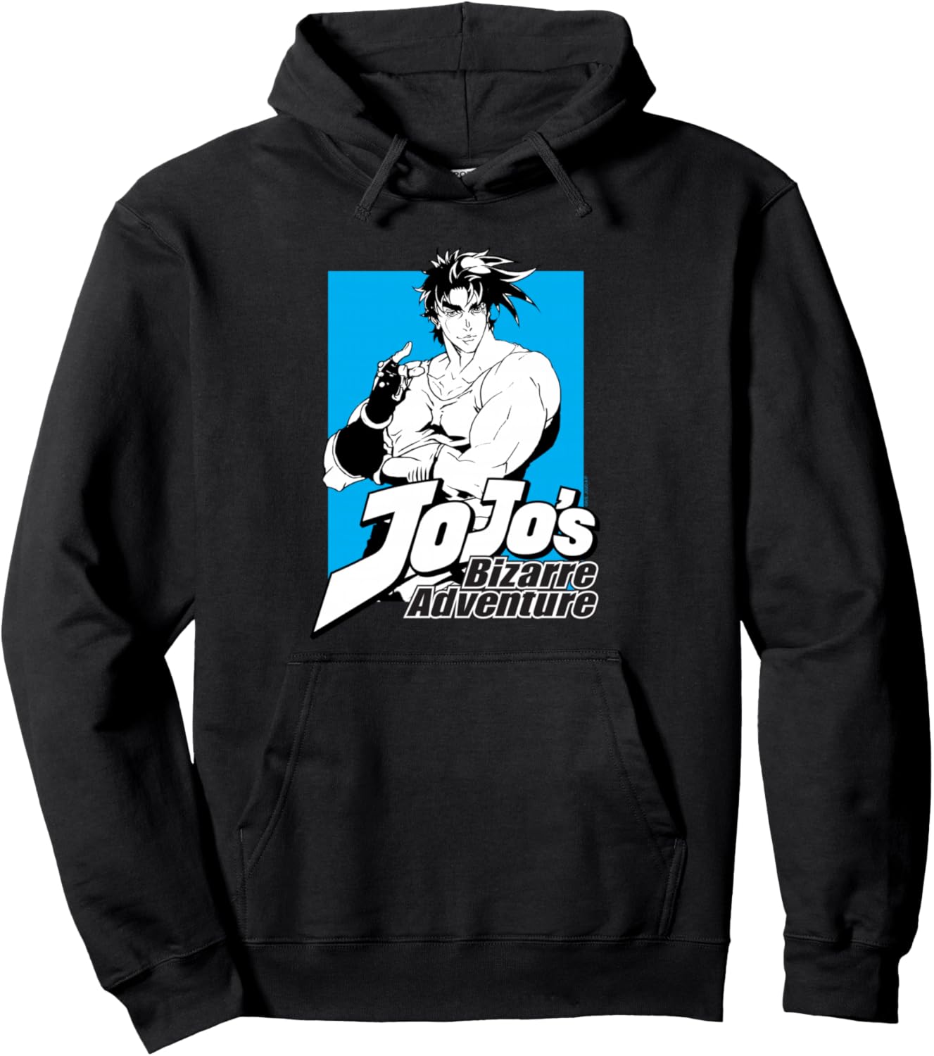 JoJo's Bizarre Adventure Part 2 Joseph Joestar Pose Anime Pullover Hoodie