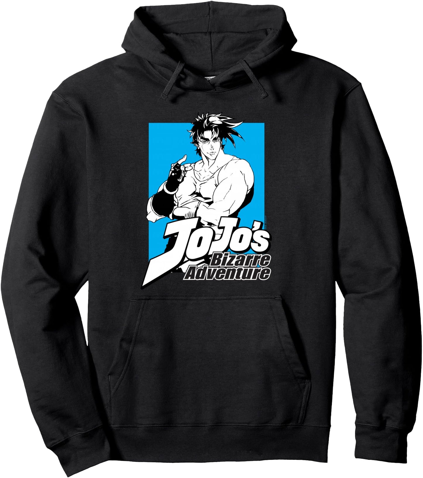 JoJo's Bizarre Adventure Part 2 Joseph Joestar Pose Anime Pullover Hoodie