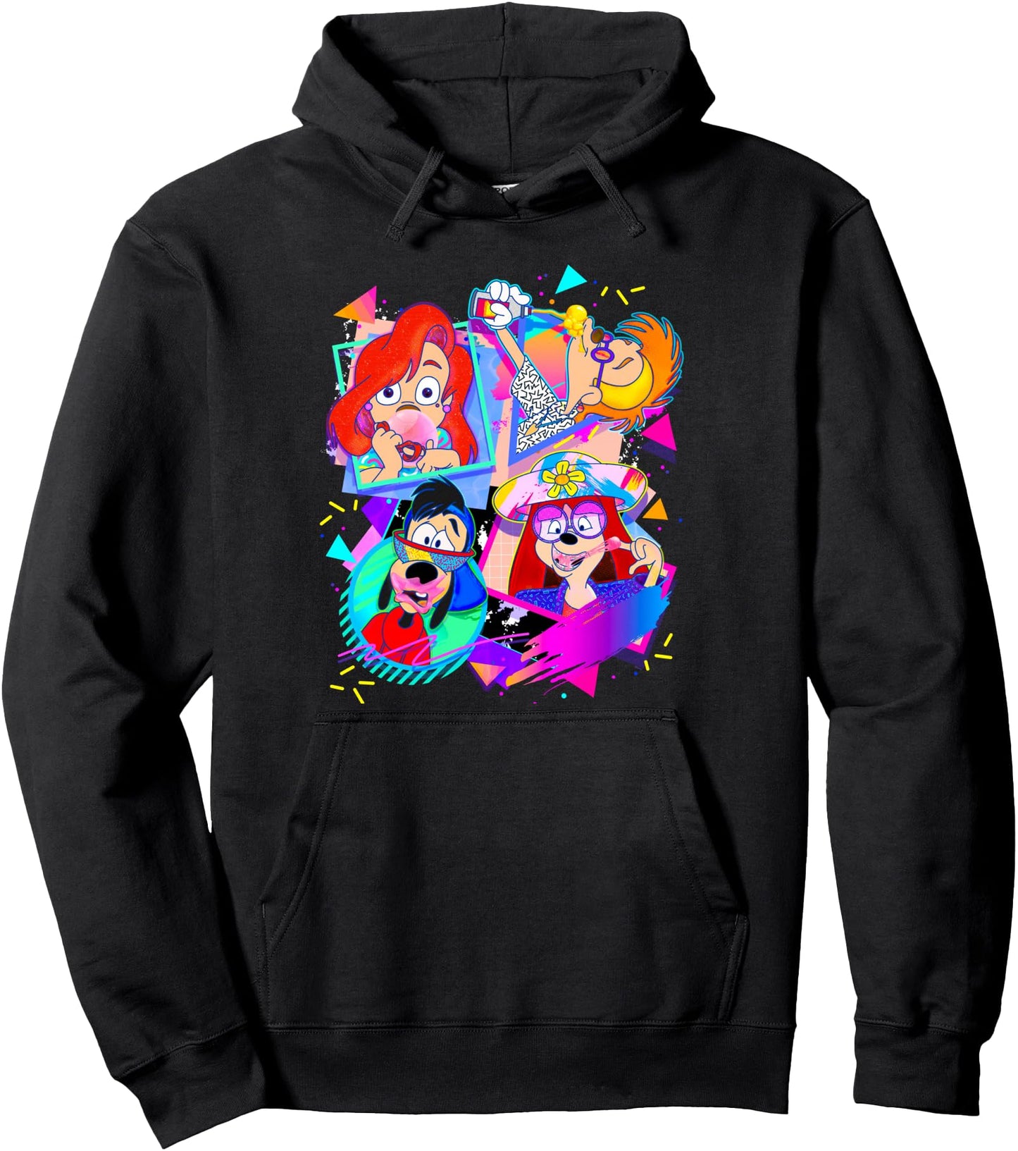 Disney A Goofy Movie Bubble Gum Retro Nineties Pullover Hoodie