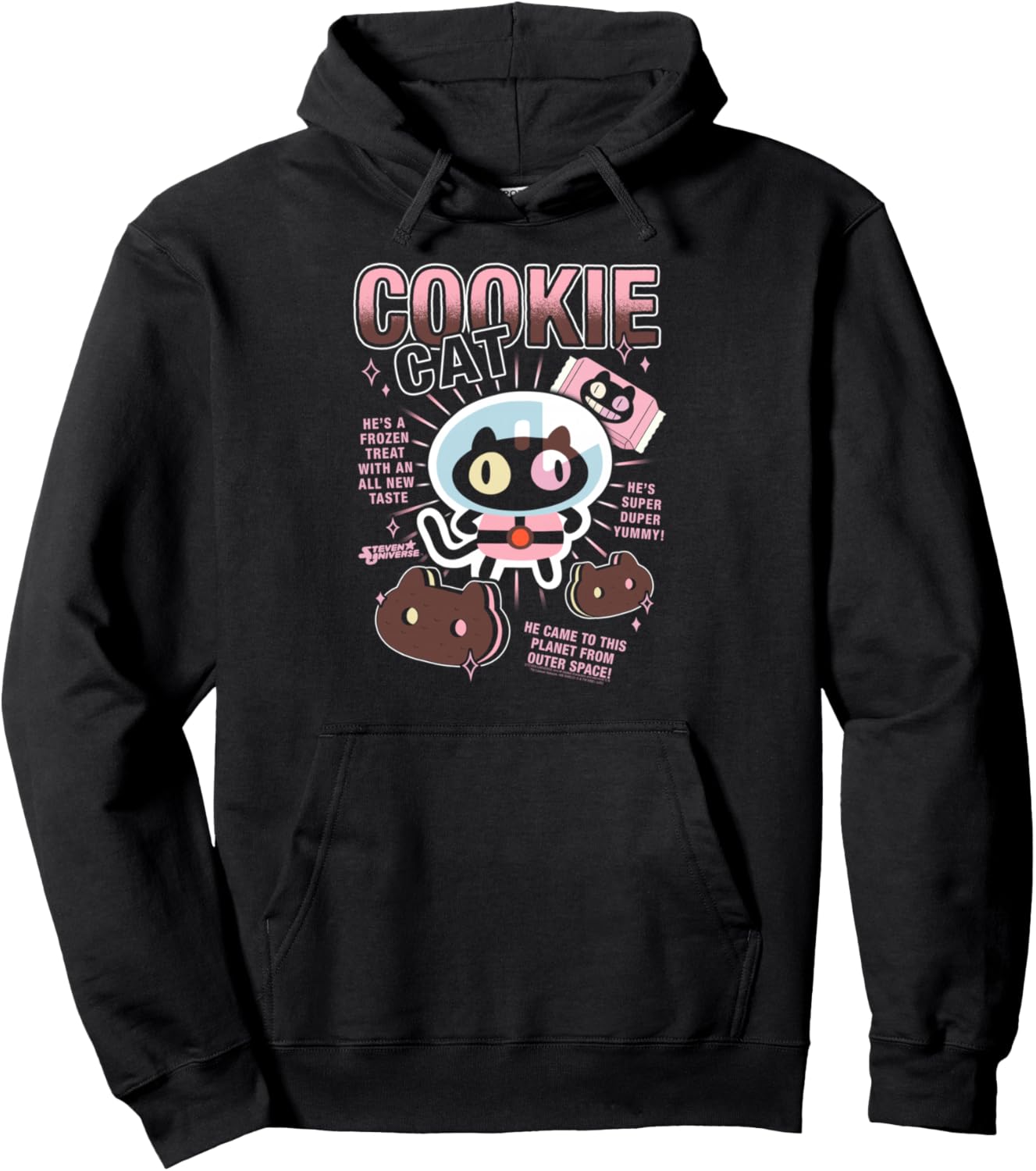 Steven Universe Cookie Cat Frozen Treat Cartoon Pullover Hoodie