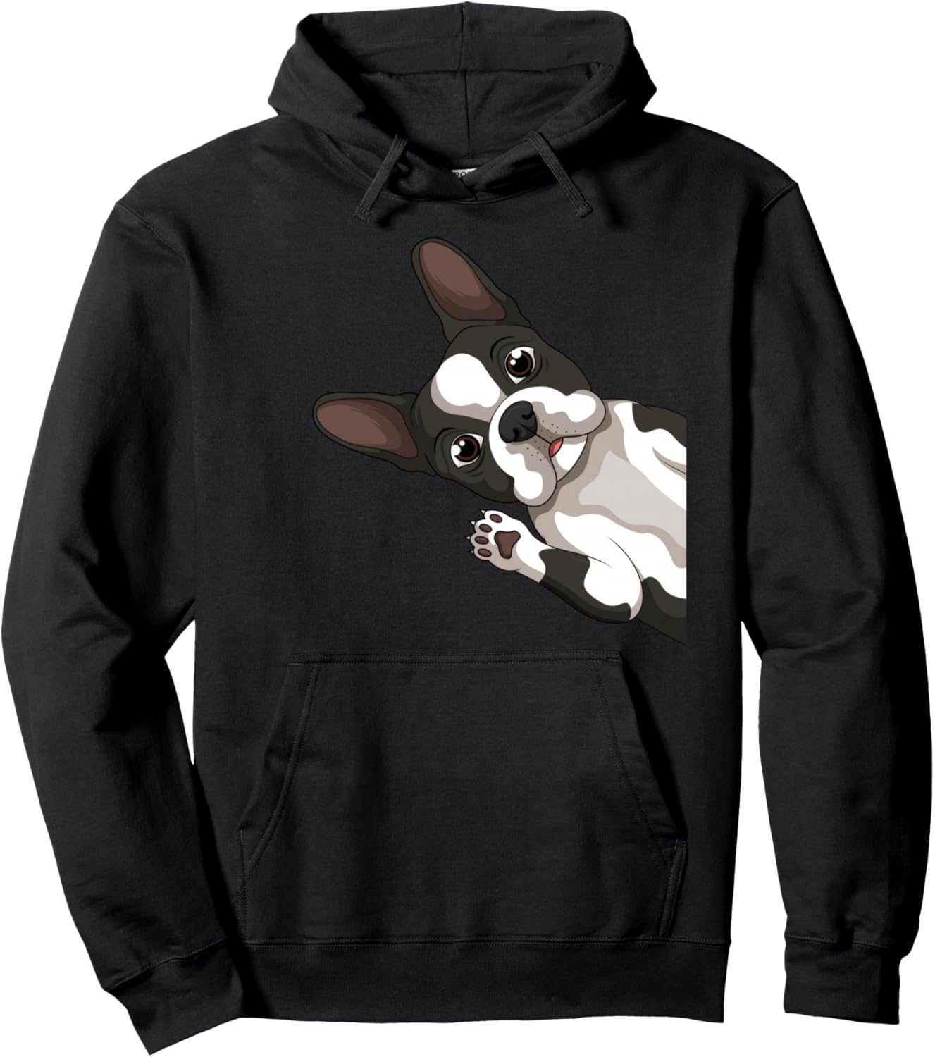 Boston Terrier Dog Pullover Hoodie