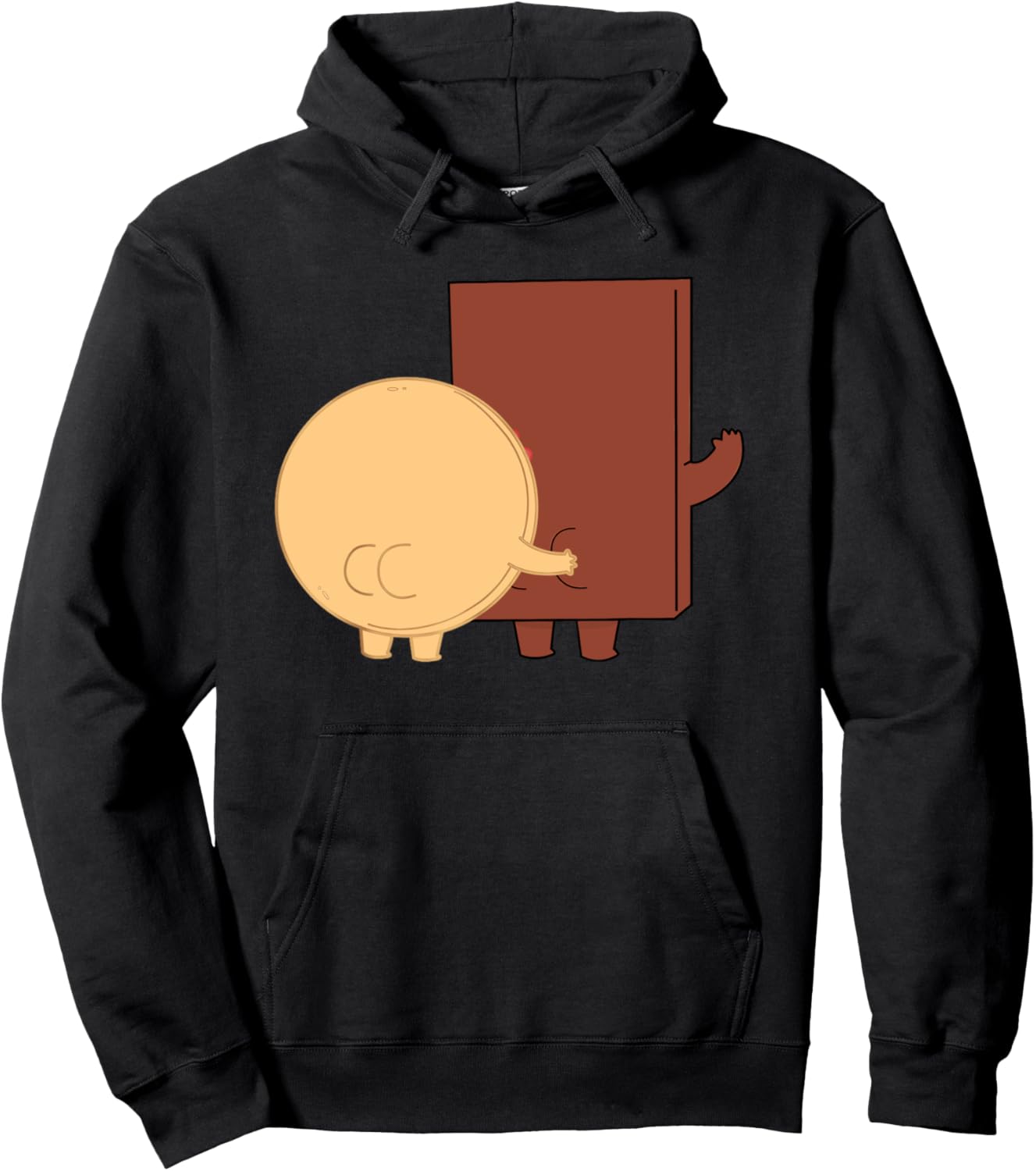 Chocolate and Pancake Game Mode Cute Best Pair Pullover Hoodie
