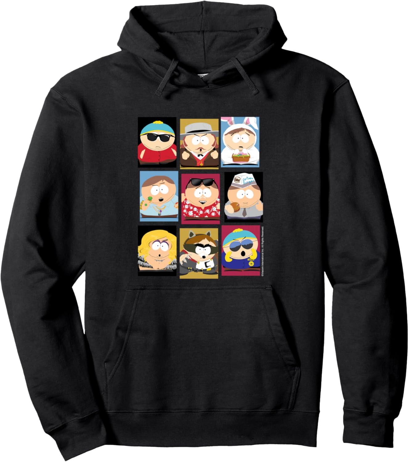 South Park - Faces Of Cartman Pullover Hoodie