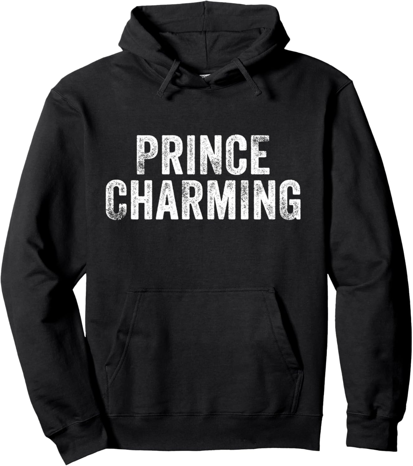Prince Charming Fairy Tale Hero Funny Vintage Distressed Pullover Hoodie