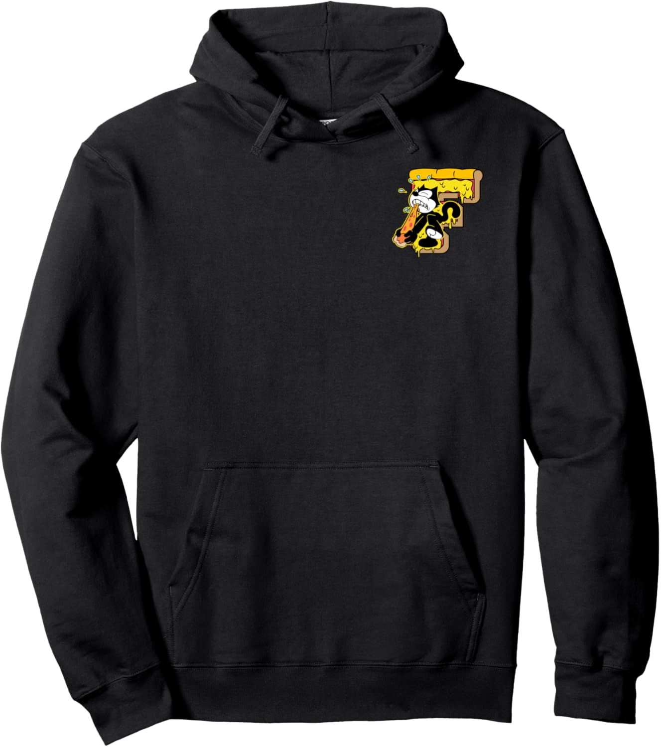Felix The Cat Coolest Cat Around Pullover Hoodie