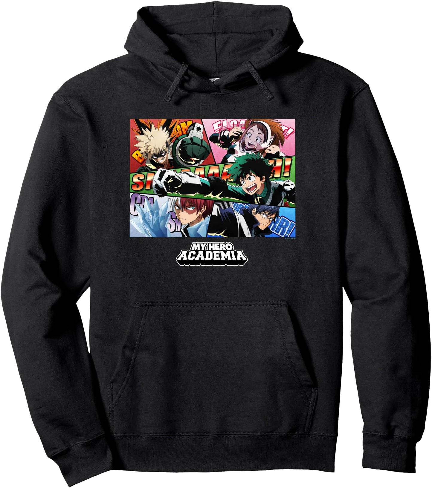 My Hero Academia Class 1-A Group Panels Anime Pullover Hoodie