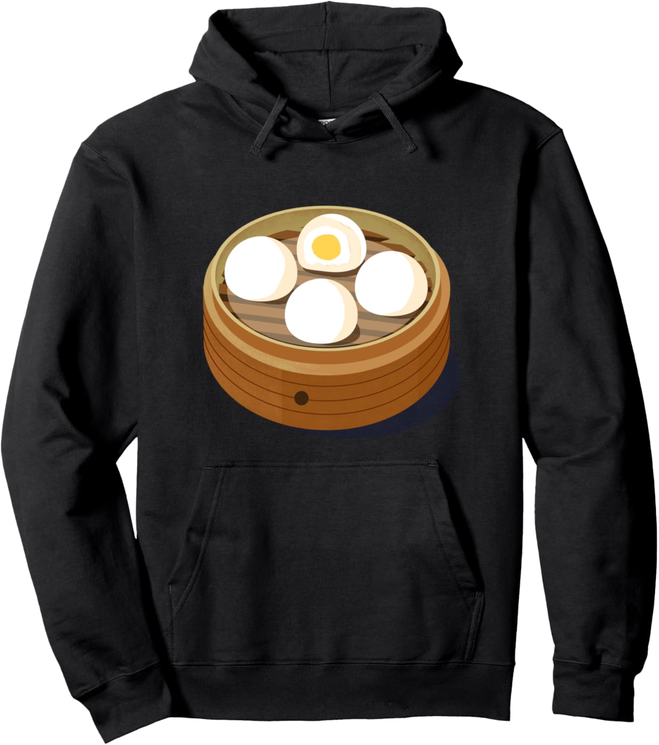 Funny Bao Costume Dim Sum Steam Buns Chinese Food Anime Pullover Hoodie