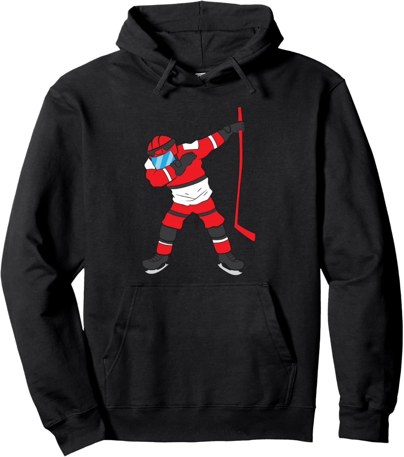 Dabbing Hockey Player Hockey Son Hockey Boy Gift Ice Hockey Pullover Hoodie