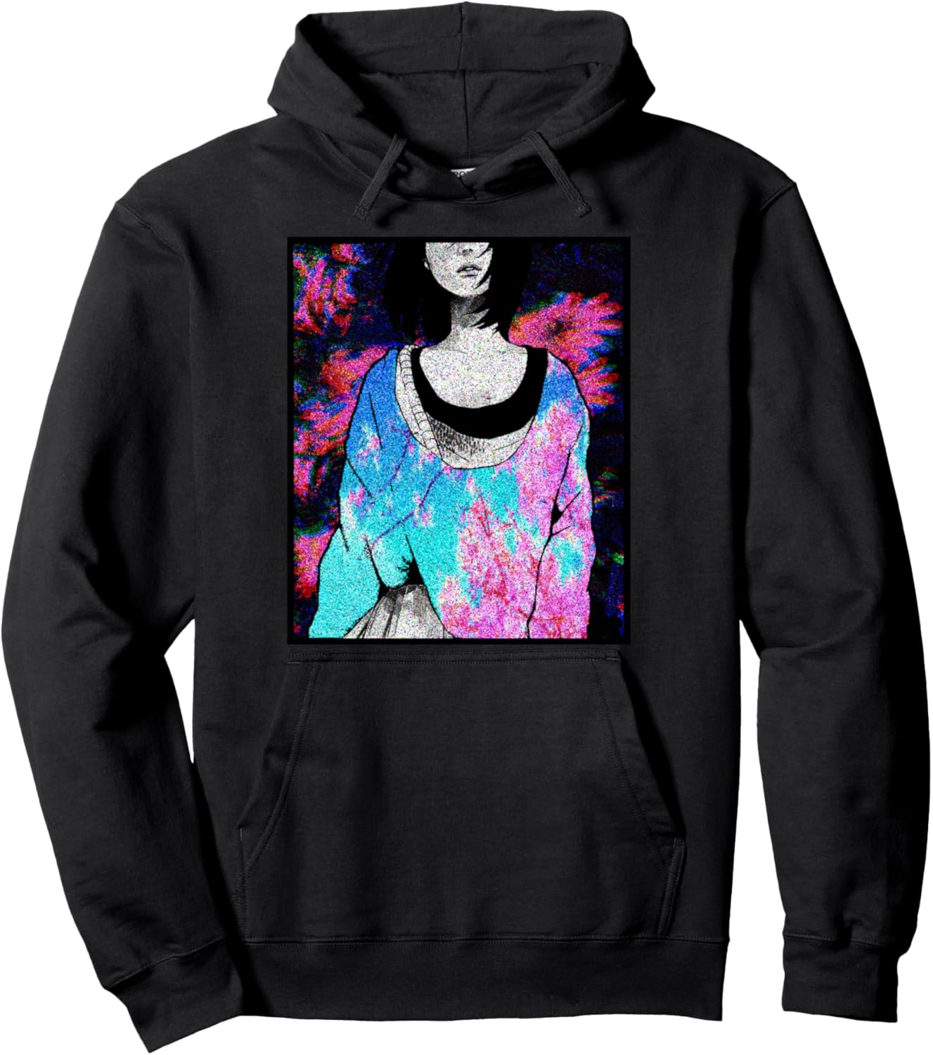 Vaporwave Sadboy Anime Aesthetic Pullover Hoodie