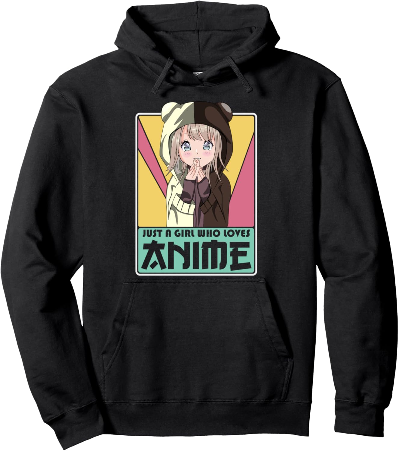 Kawaii Anime Merch For Girlfriend - Otaku Japanese Anime Pullover Hoodie