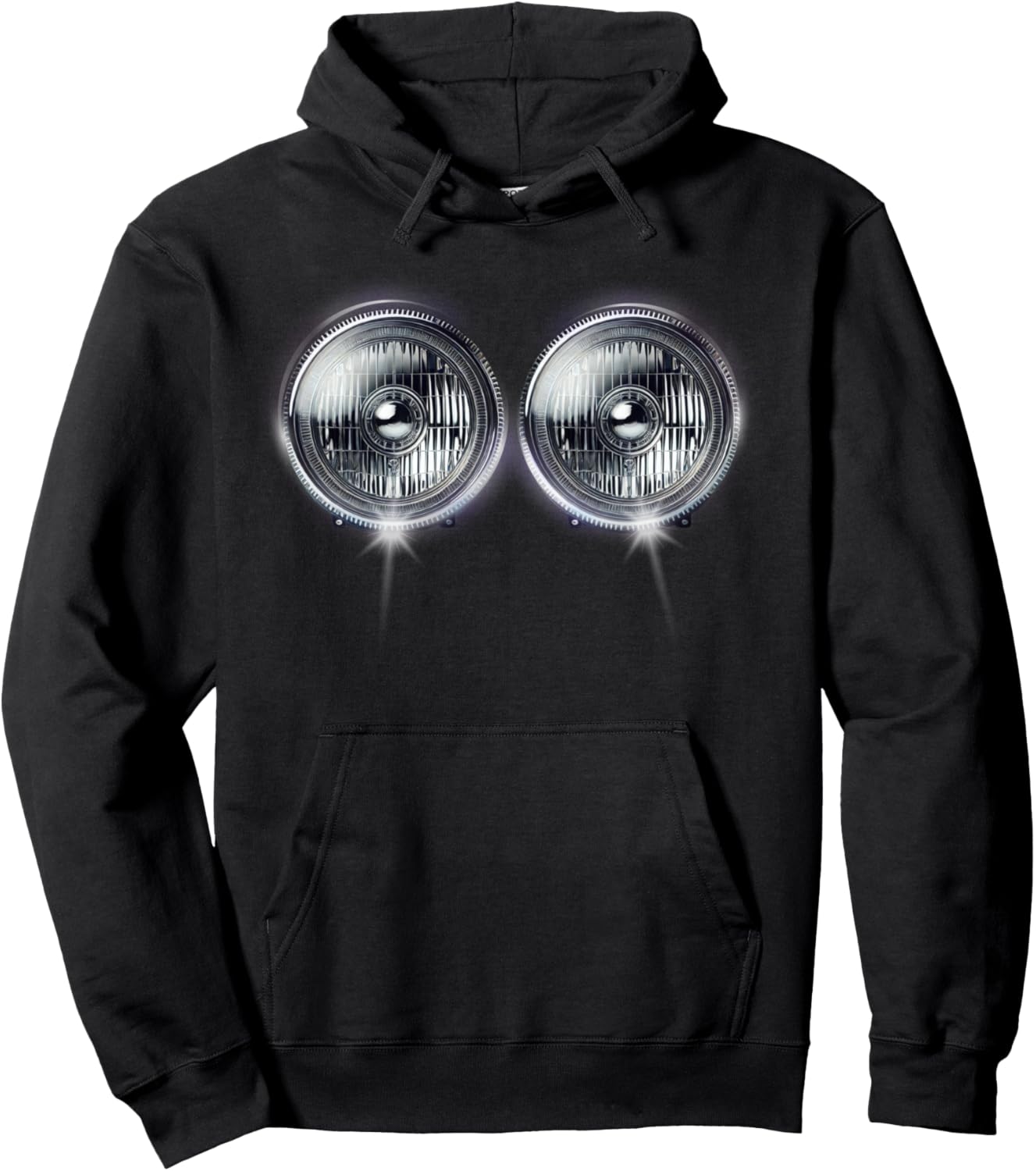 Headlights Funny Costume Tee Halloween Pullover Hoodie