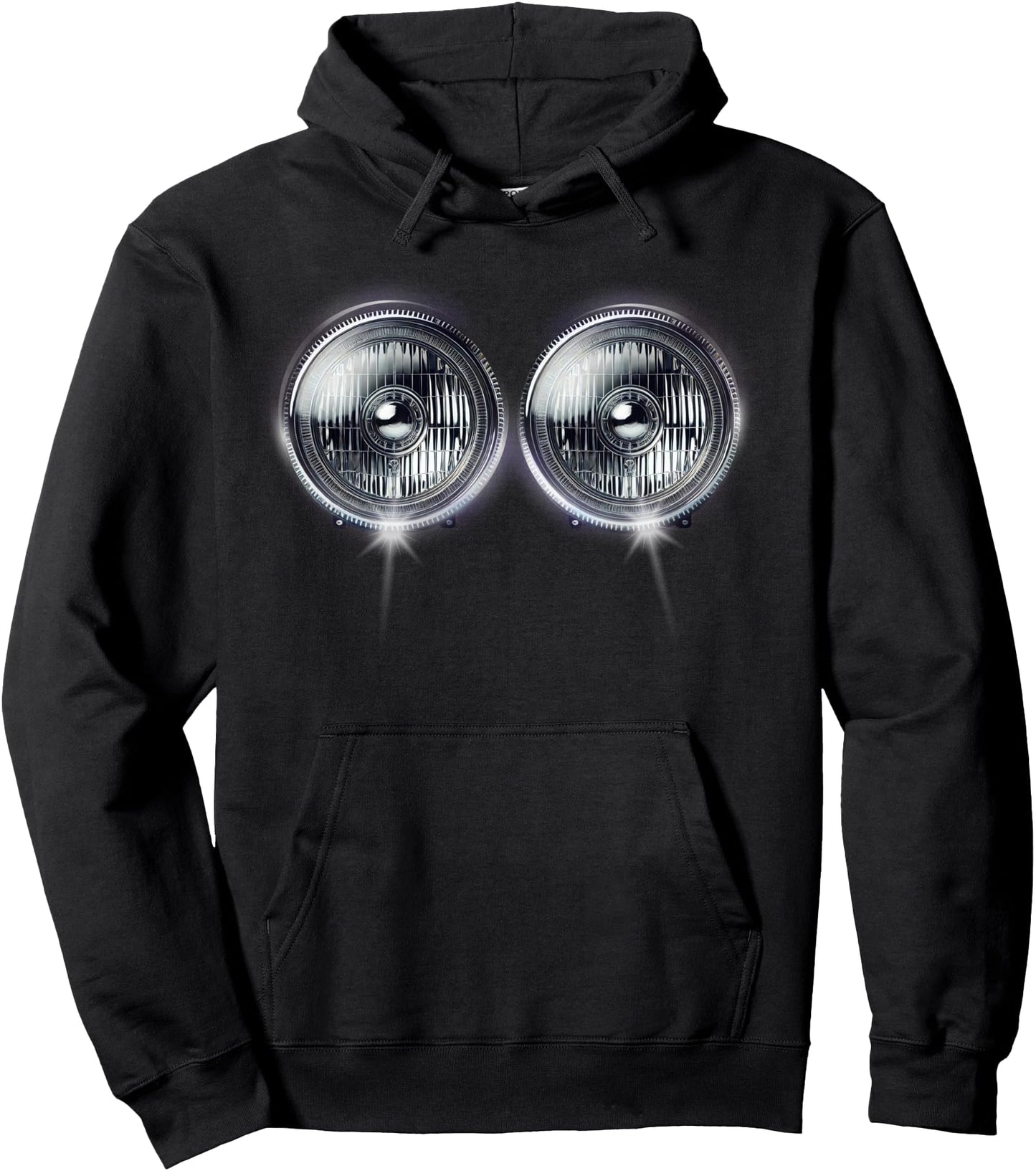Headlights Funny Costume Tee Halloween Pullover Hoodie