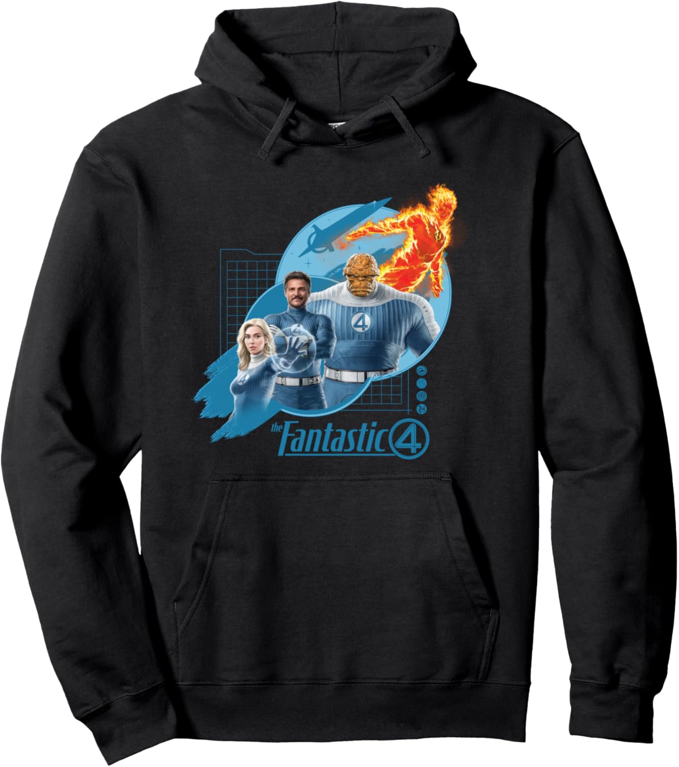 Marvel The Fantastic Four: First Steps Grid Group Shot Pullover Hoodie