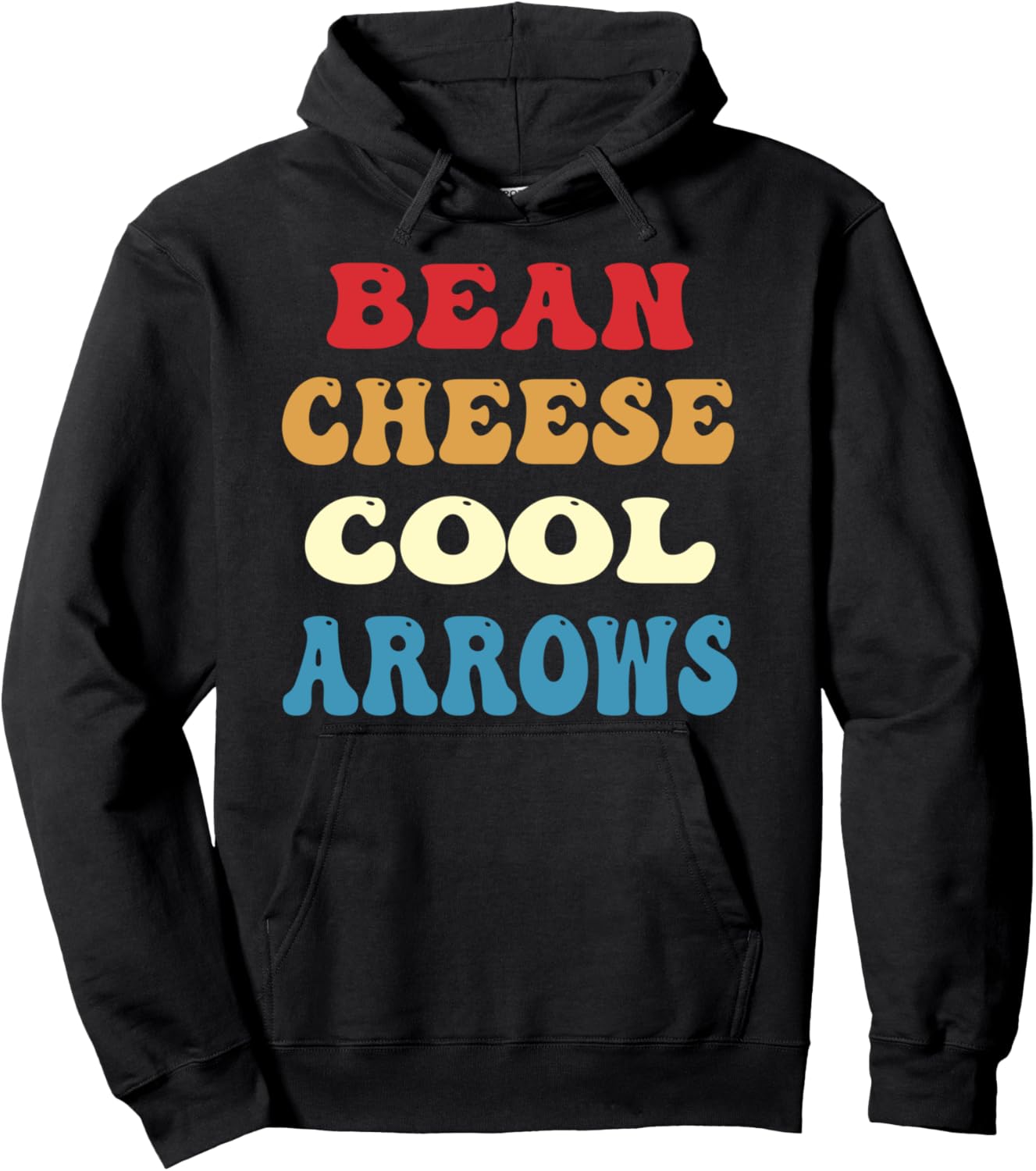 BEAN CHEESE COOL ARROWS Pullover Hoodie