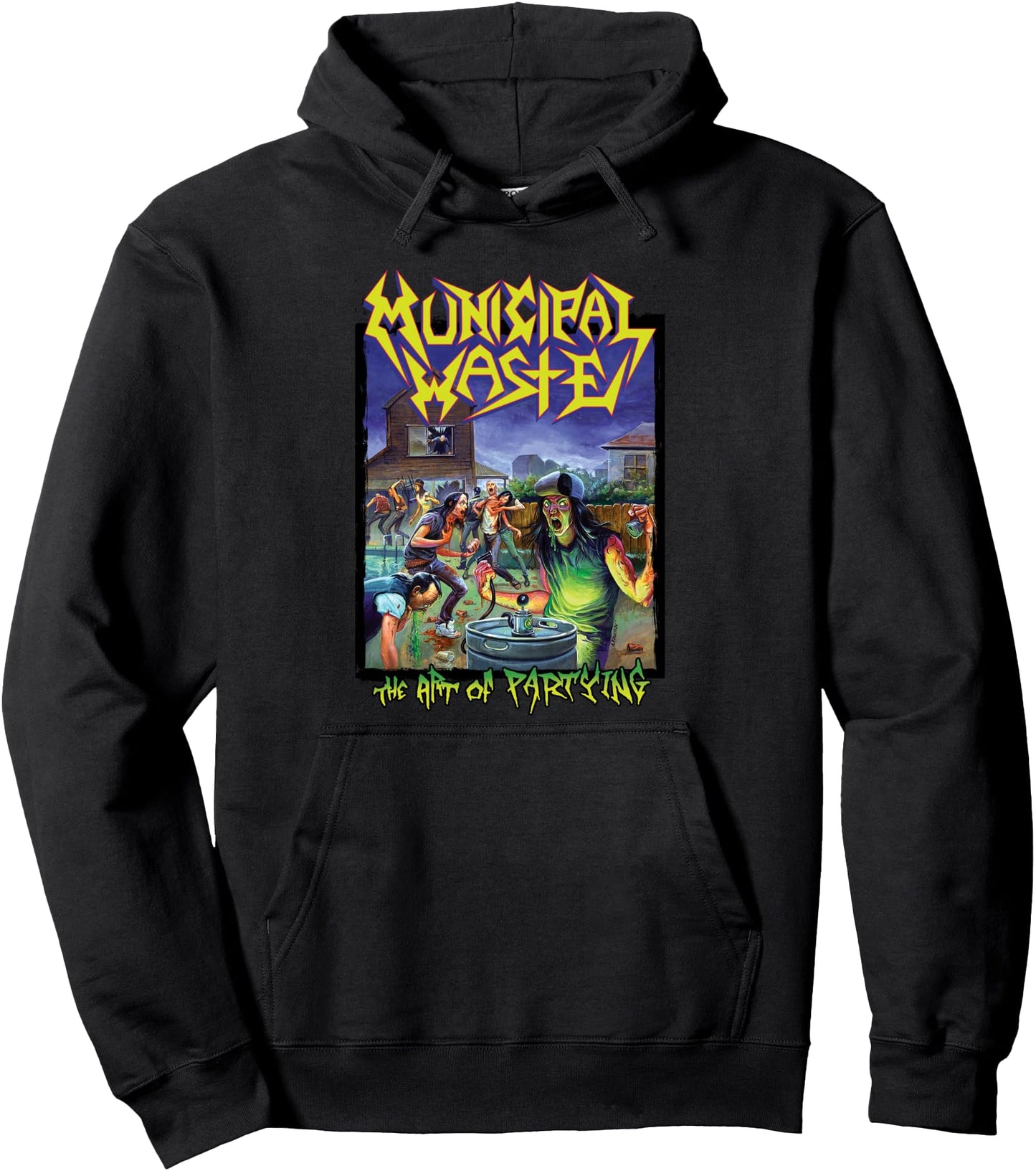 Municipal Waste The Art of Partying Pullover Hoodie