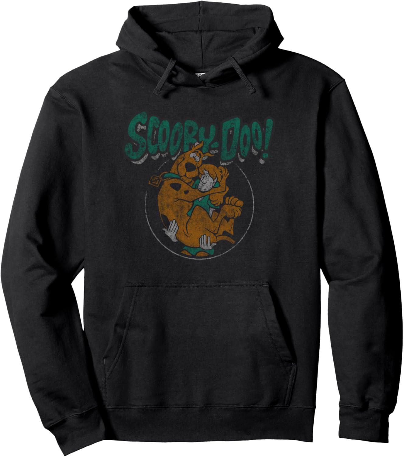 Scooby-Doo Shaggy & Scooby Classic Scare Logo Pullover Hoodie