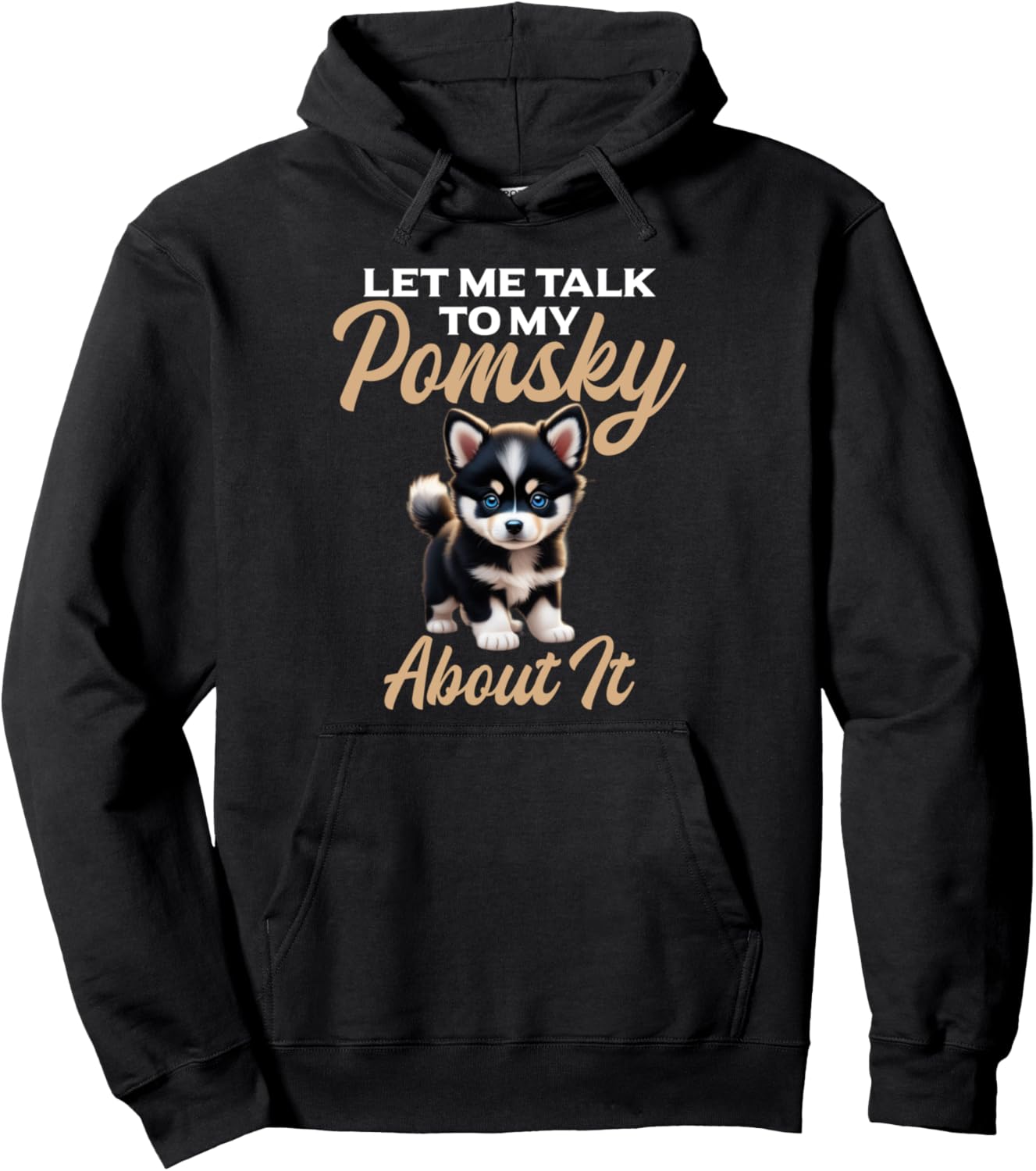Pomsky Stuffed Animal Dog Owner Dog Bed Pomsky Toys Pomsky Pullover Hoodie
