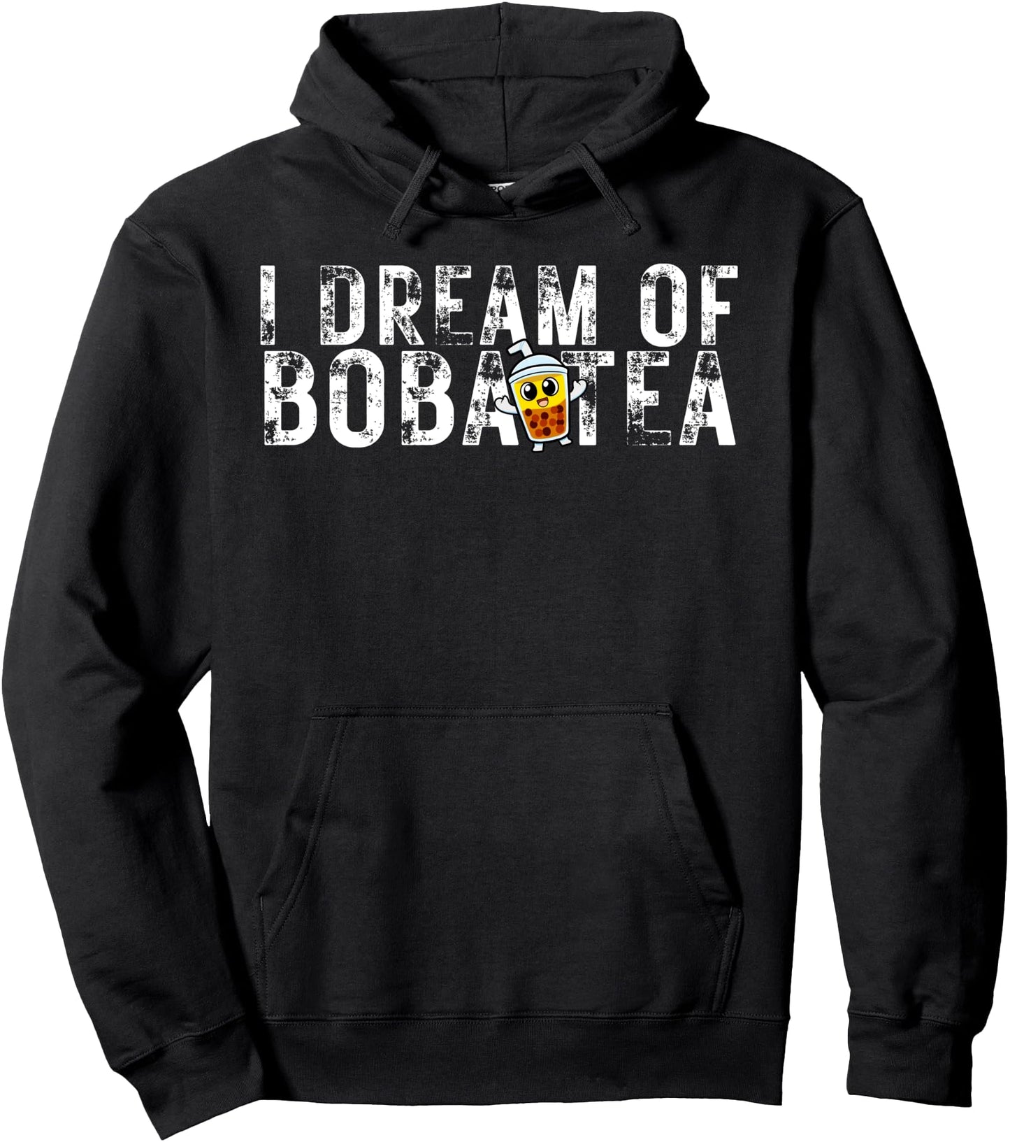 Boba Tea Bubble Tea Lover Anime Kawaii Japanese Milk Pullover Hoodie