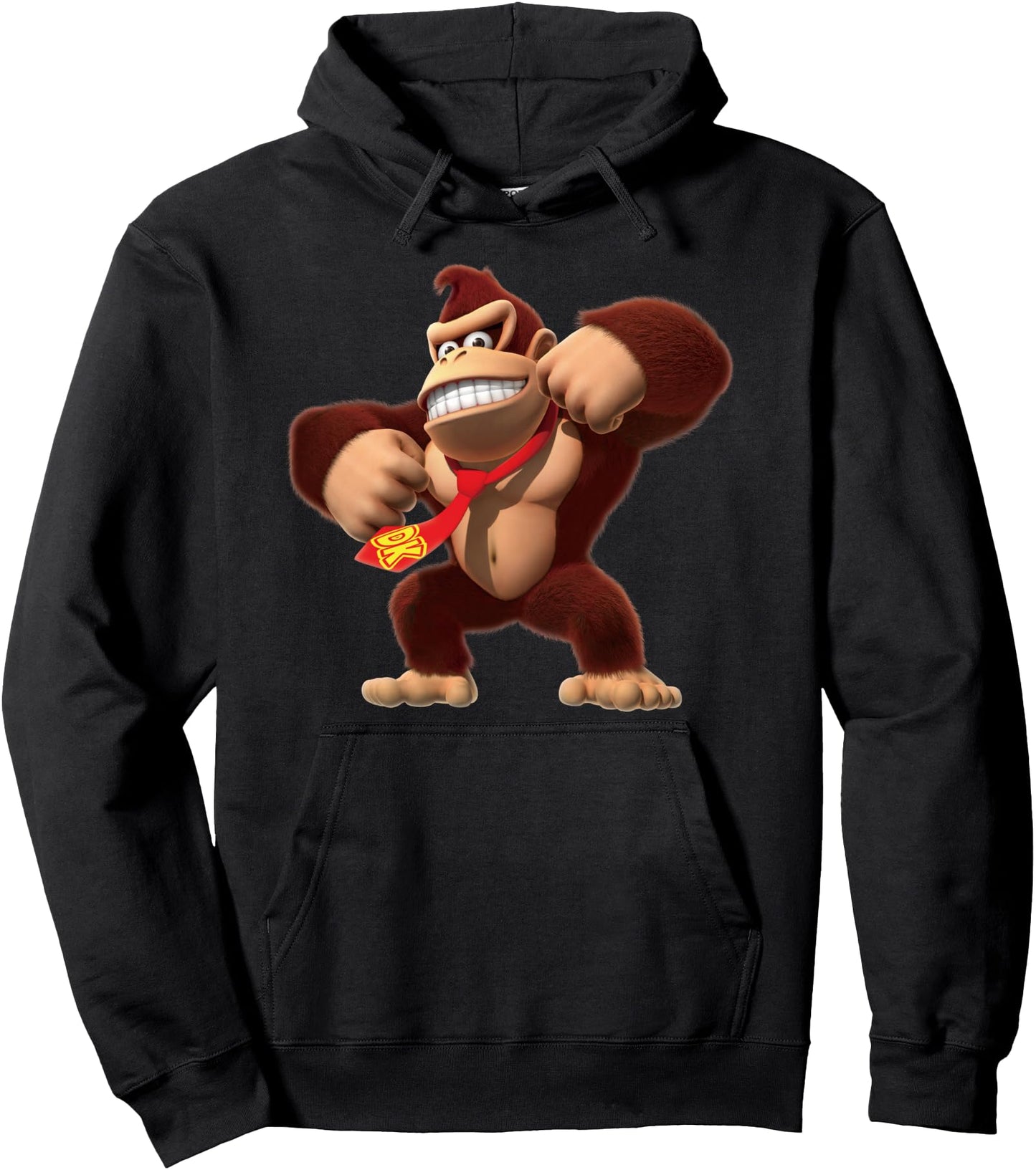 Donkey Kong 3D Poster Pullover Hoodie